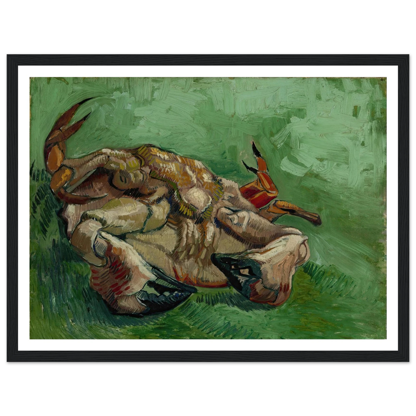 A crab on its back (1888) Art Print | Vincent van Gogh-Quipham Collections