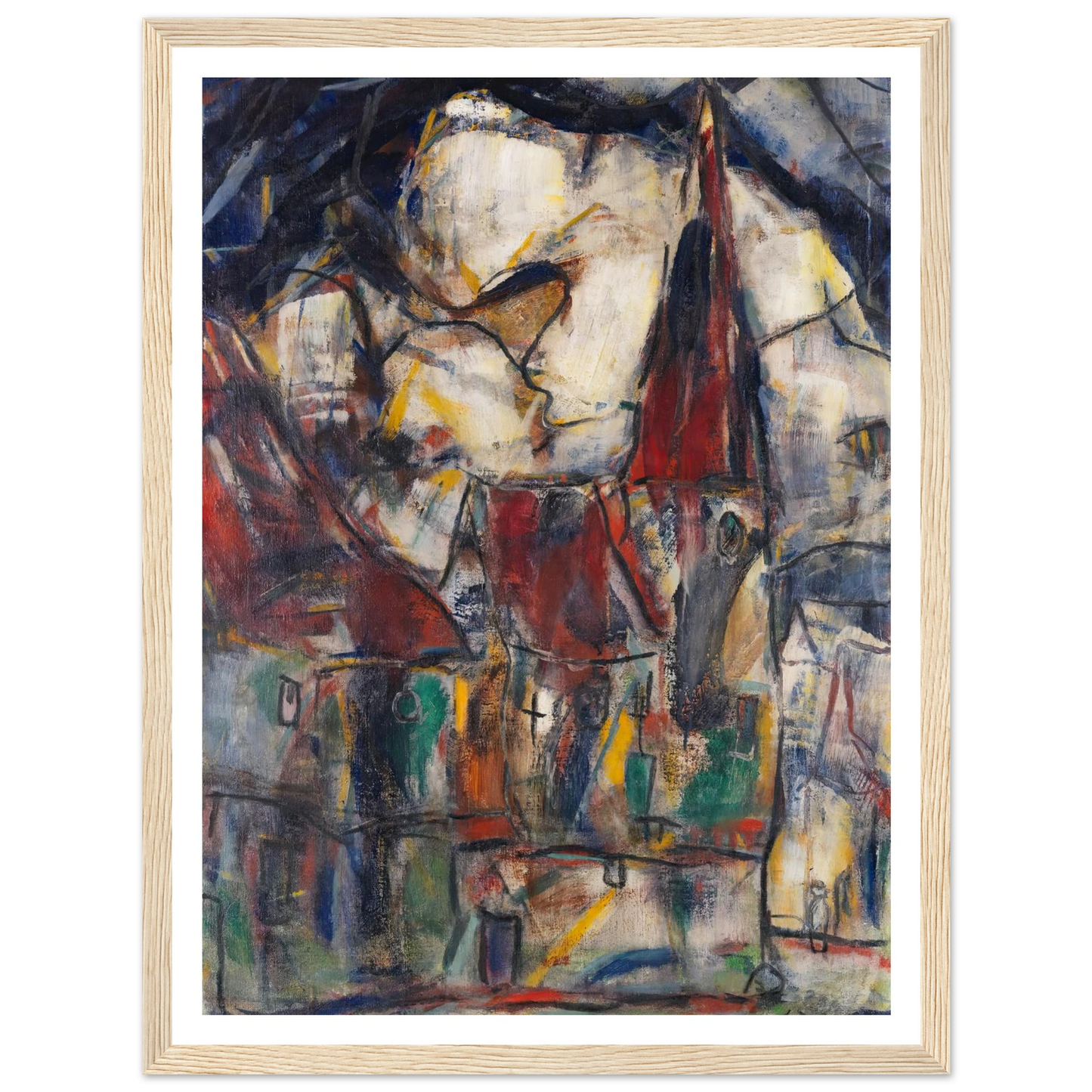 Aus Dinkelsbühl (1923) Art Print | Christian Rohlfs-Quipham Collections