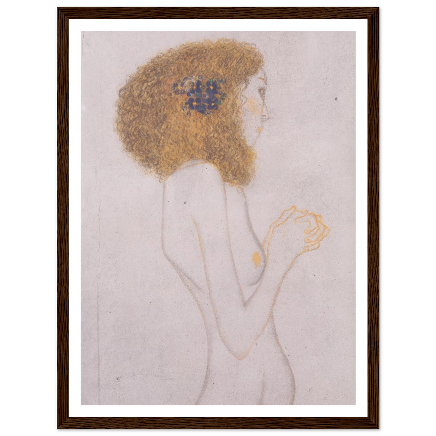 Die Leiden der schwachen Menschen (1902) Art Print | Gustav Klimt-Quipham Collections