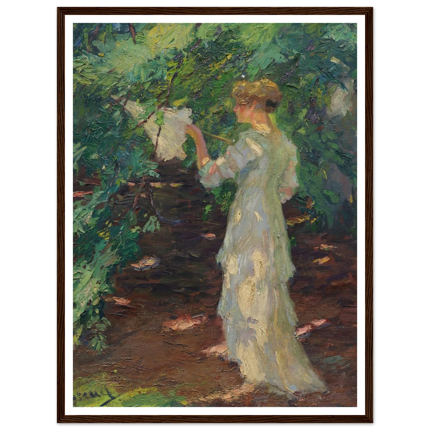 Waldschatten (1910-20) Art Print | Edward Cucue-Quipham Collections