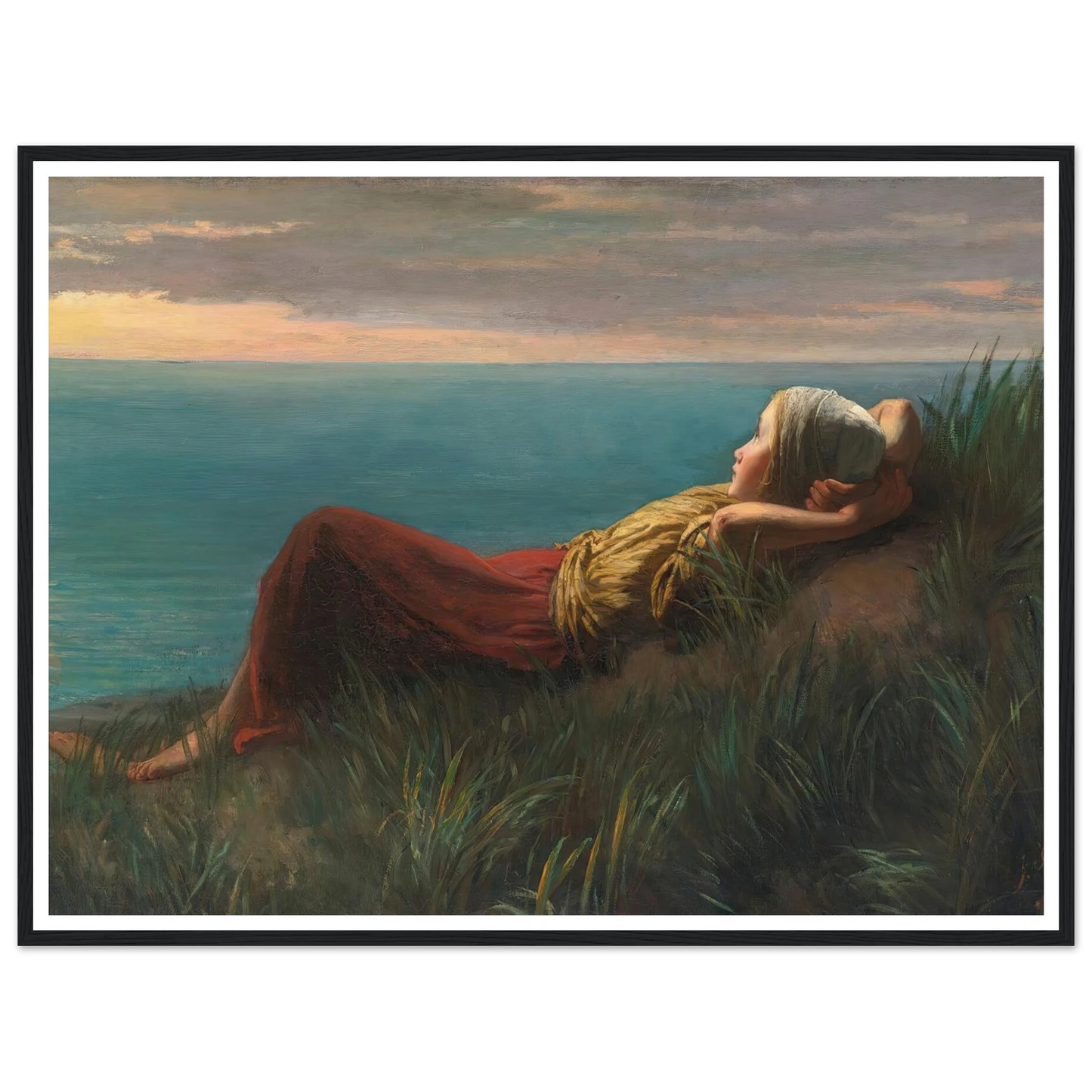 Dreams (Dolce Far Niente) Art Print | Jozef Israels-Quipham Collections