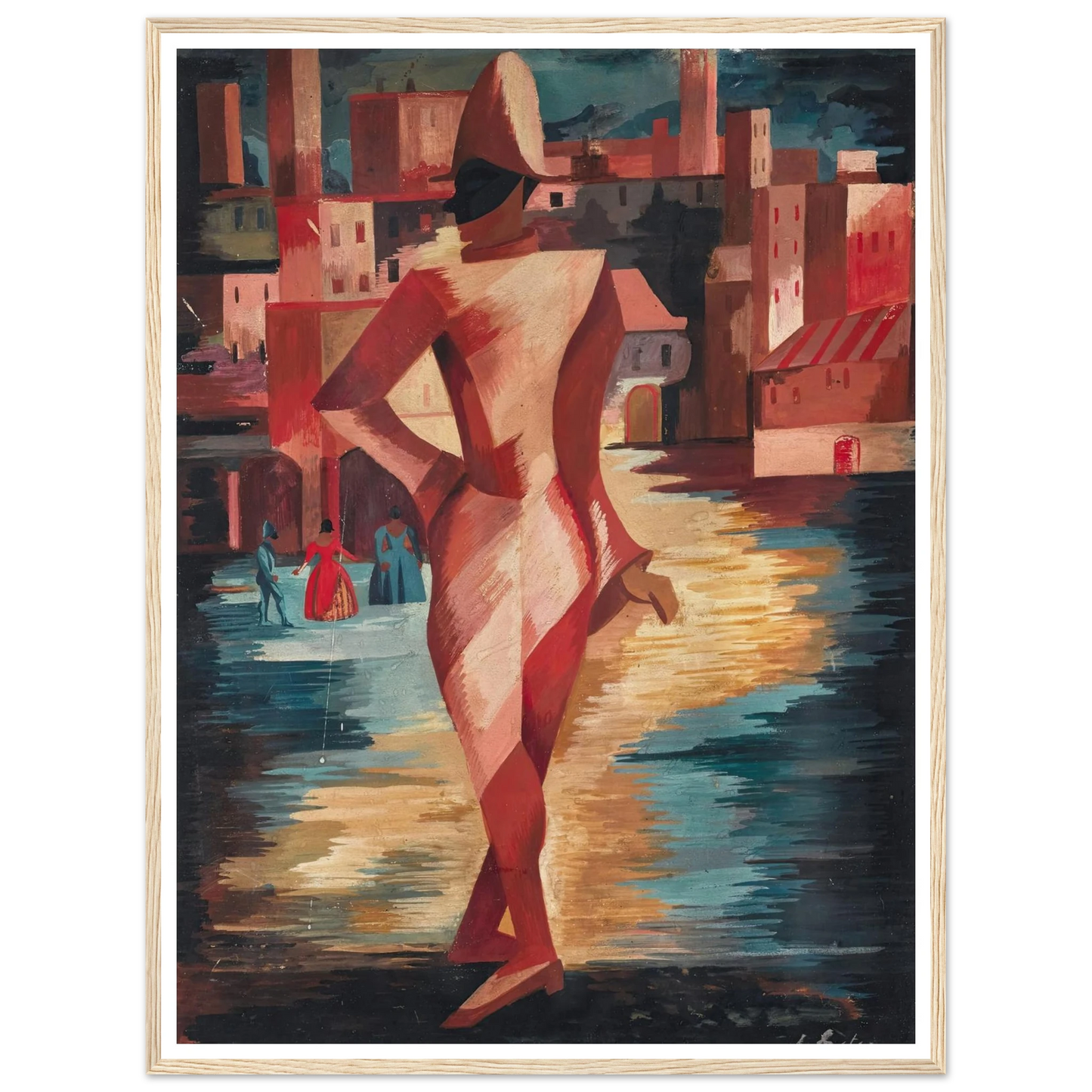 Pulcinella Art Print | Alexandra Exter-Quipham Collections