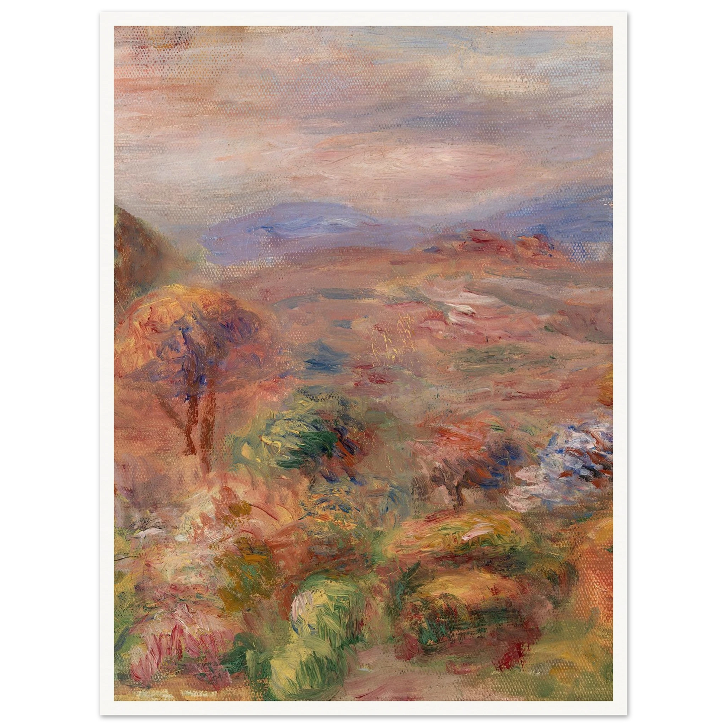Landscape (Paysage) (c. 1911) Art Print | Pierre Auguste Renoir-Quipham Collections