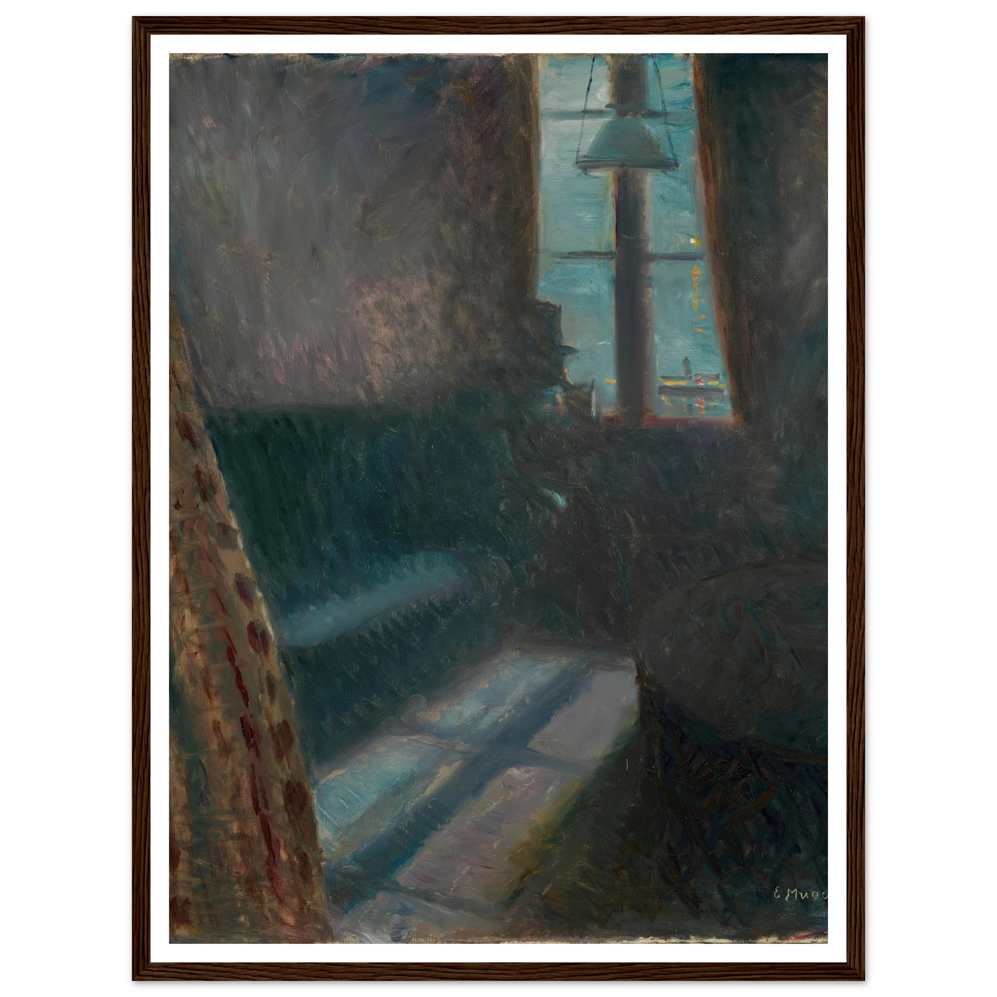 Night in Saint-Cloud (1890) Art Print | Edvard Munch-Quipham Collections