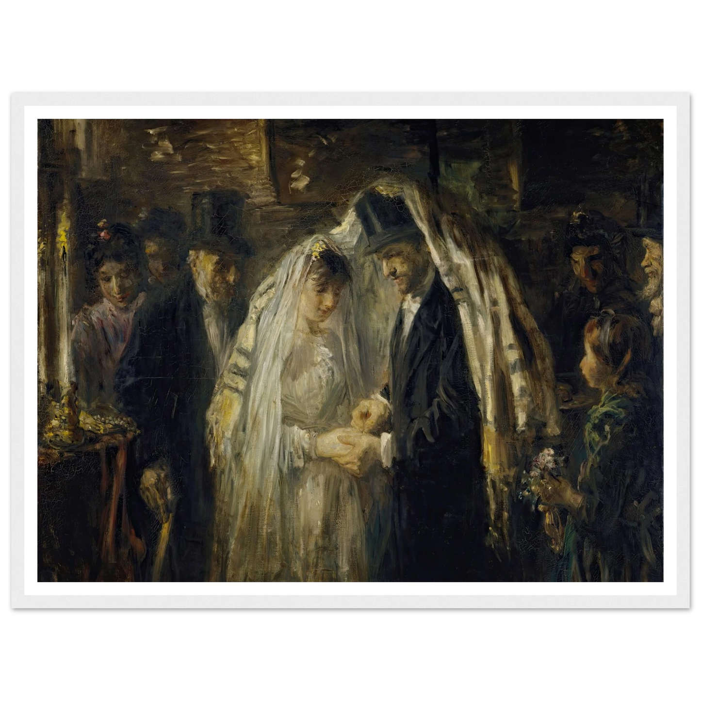 Jewish Wedding (1903) Art Print | Jozef Israels-Quipham Collections