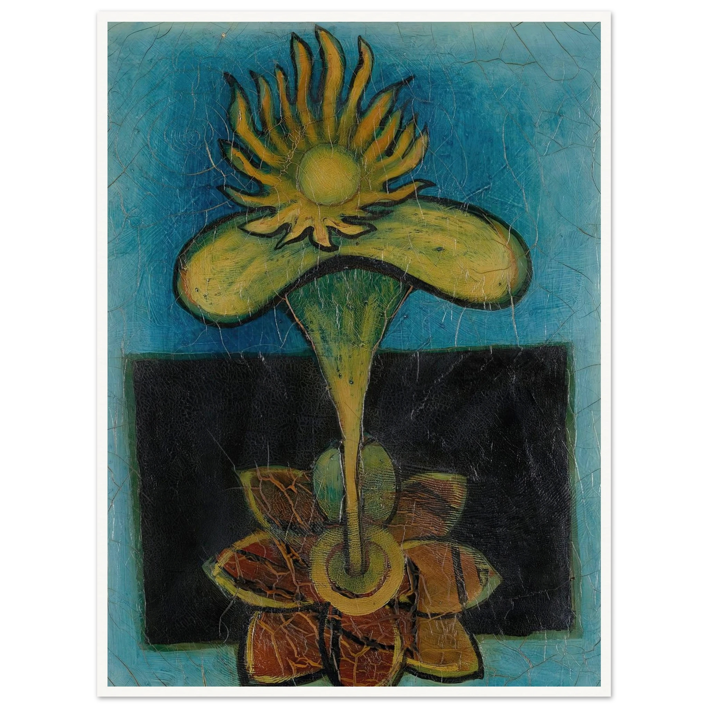 La fleur (circa 1934-1936) Art Print | Francis Picabia-Quipham Collections