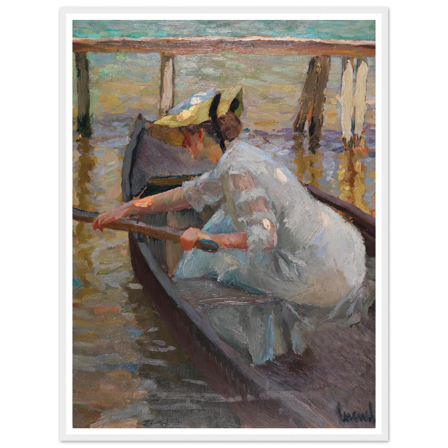 Evening trip (1920) Art Print | Edward Cucue-Quipham Collections
