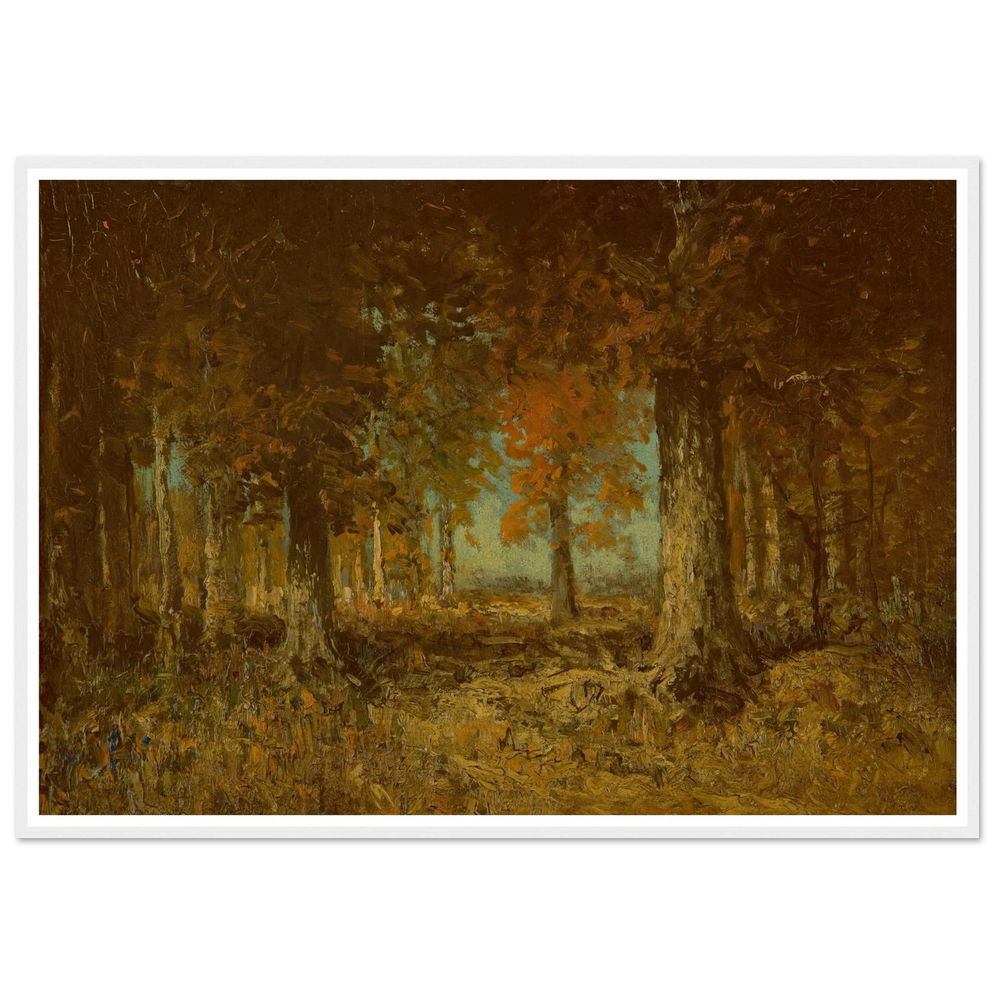 Edge of the Woods (1908) Art Print | Julian Onderdonk-Quipham Collections