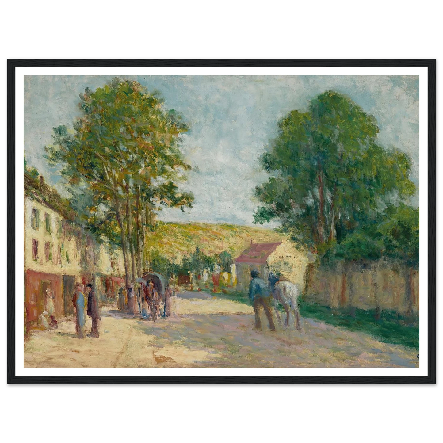 Environs de Paris Art Print | Maximilien Luce-Quipham Collections