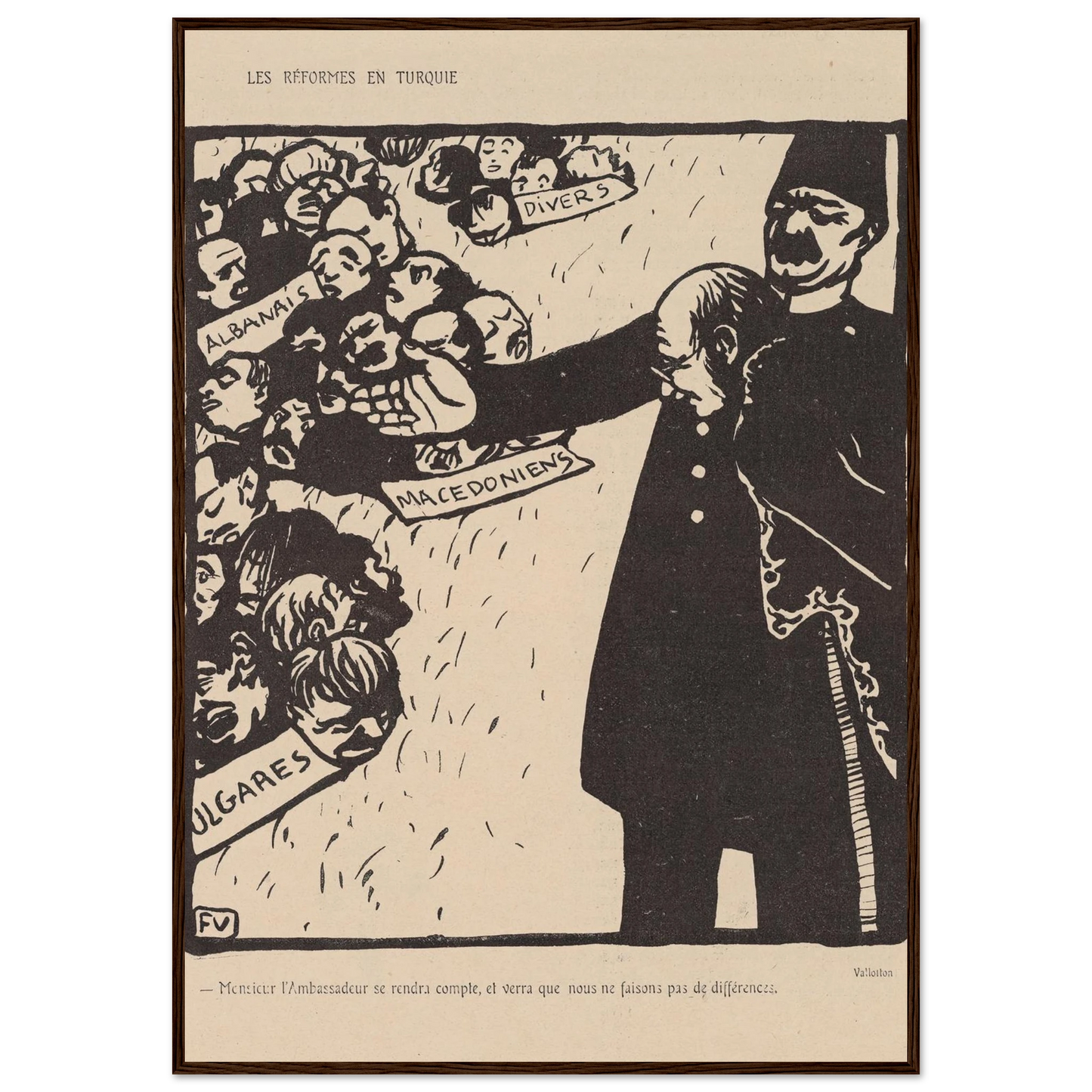 24 avril 1903 Art Print | Felix Vallotton-Quipham Collections