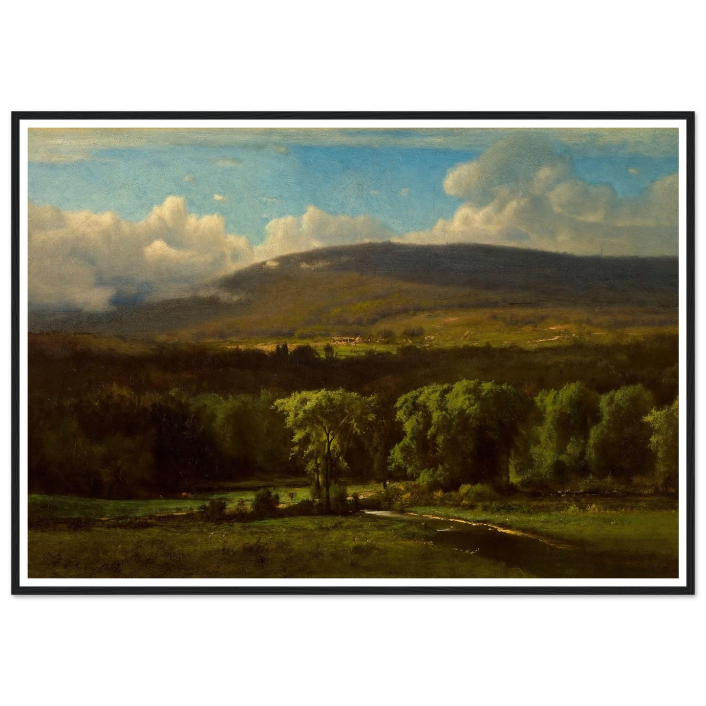 Medway, Massachusetts (1825–1894) Art Print | George Inness-Quipham Collections