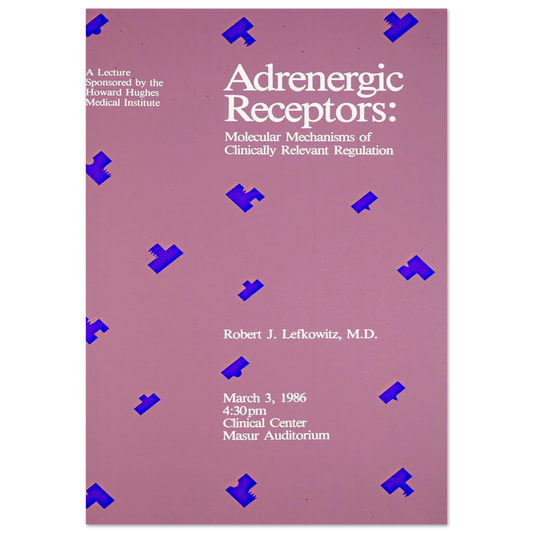 Adrenergic receptors; molecular mechanisms of clinically relevant regulation (1986) Art Print | National Institutes of Health - Framed Poster - 30x40 cm / 12x16″ - Black frame