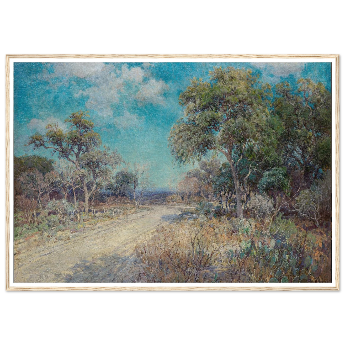 Road to the Hills (c. 1918) Art Print | Julian Onderdonk-Quipham Collections