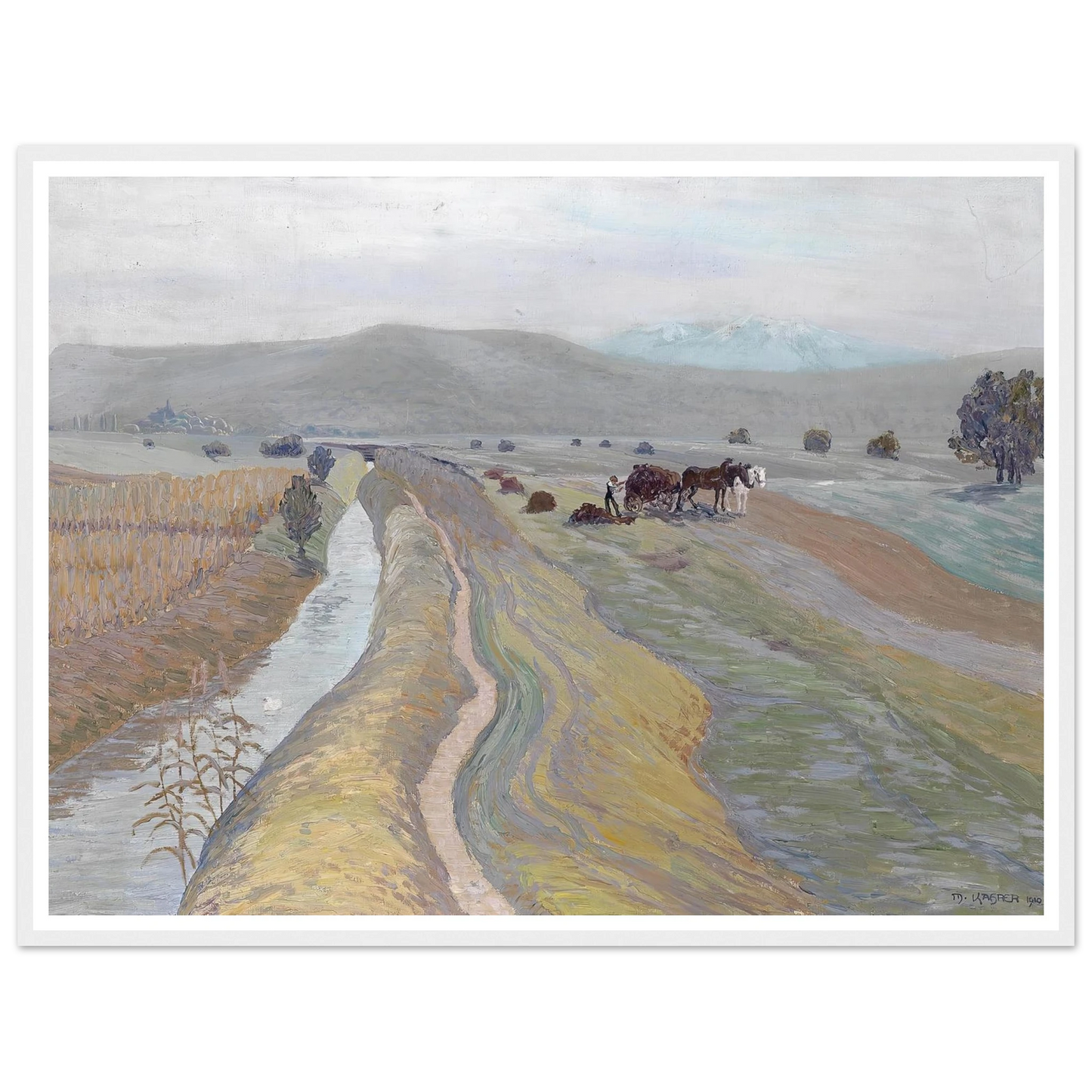 Auf dem Feld (1910) Art Print | Max Kahrer-Quipham Collections