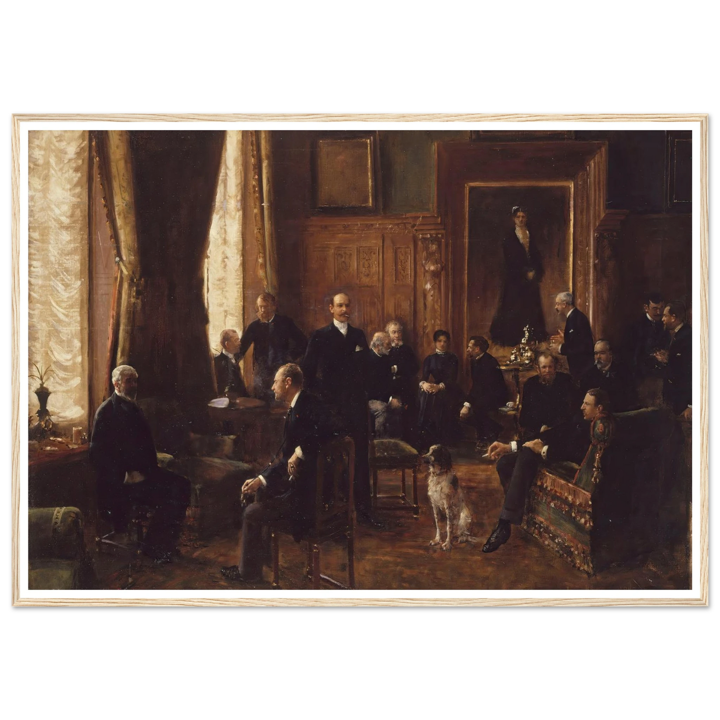 Le salon de la comtesse Potocka (1887) Art Print | Jean Beraud-Quipham Collections