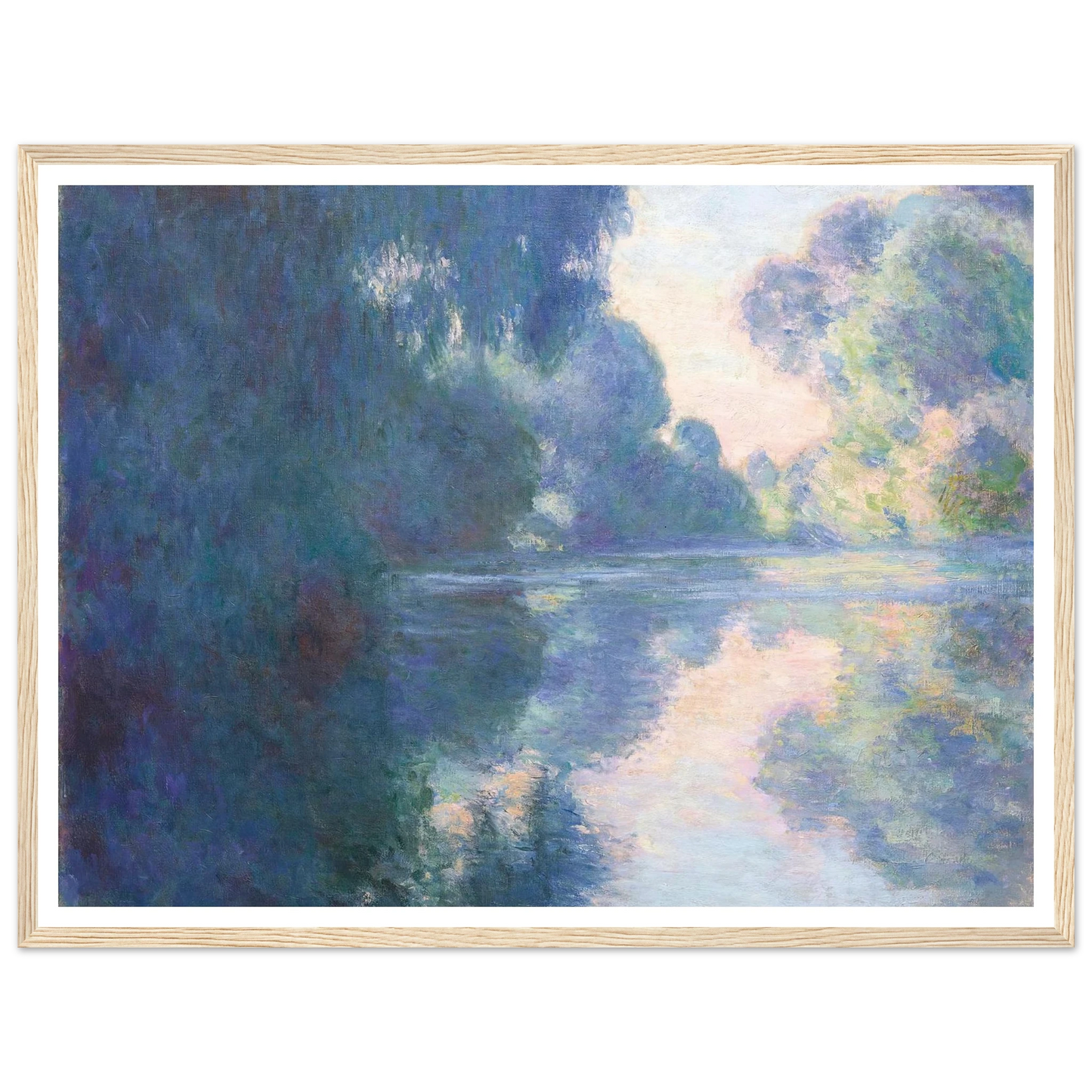 Matinée sur la Seine (1897) Art Print | Claude Monet-Quipham Collections