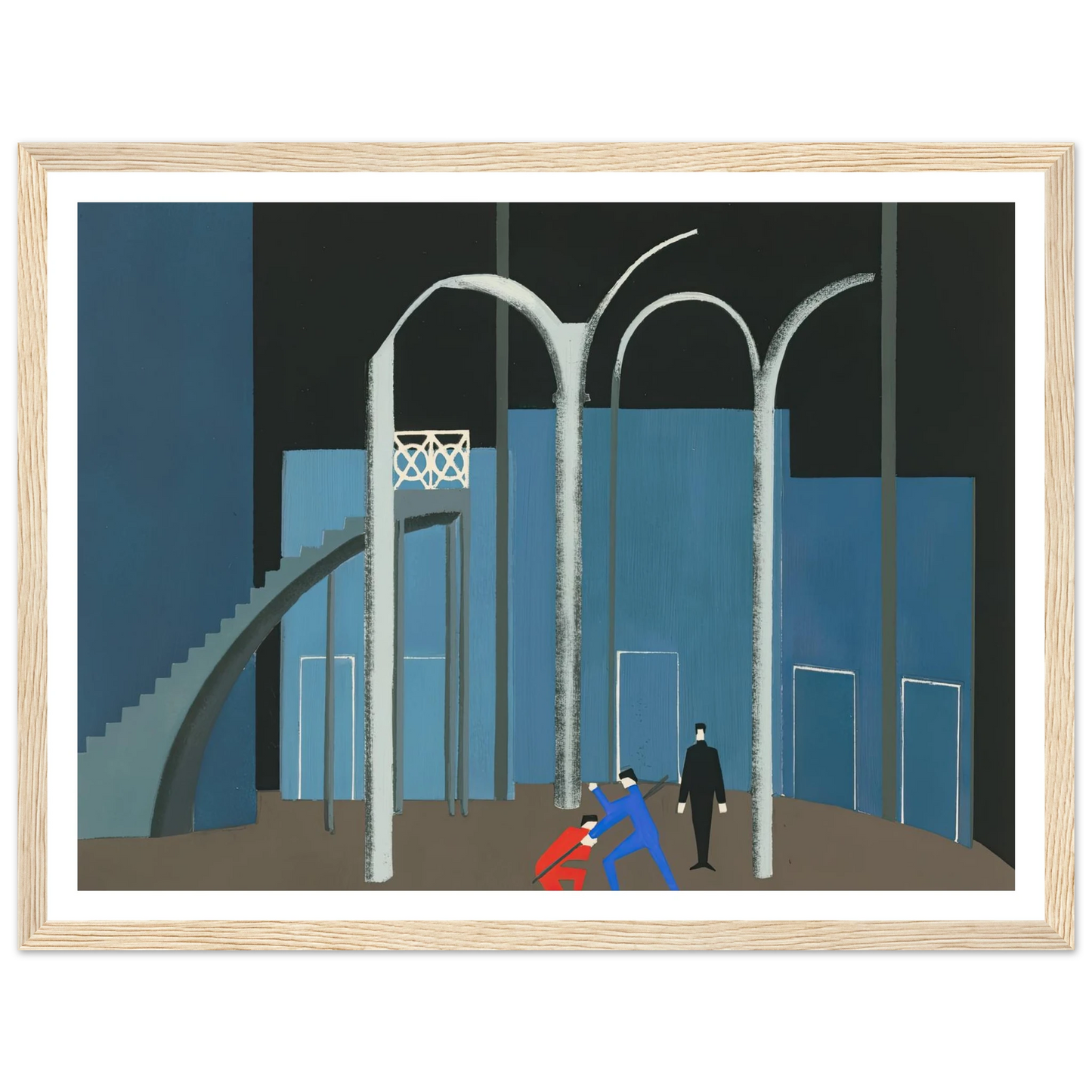 Maquettes dé Théatre 12 Art Print | Alexandra Exter-Quipham Collections