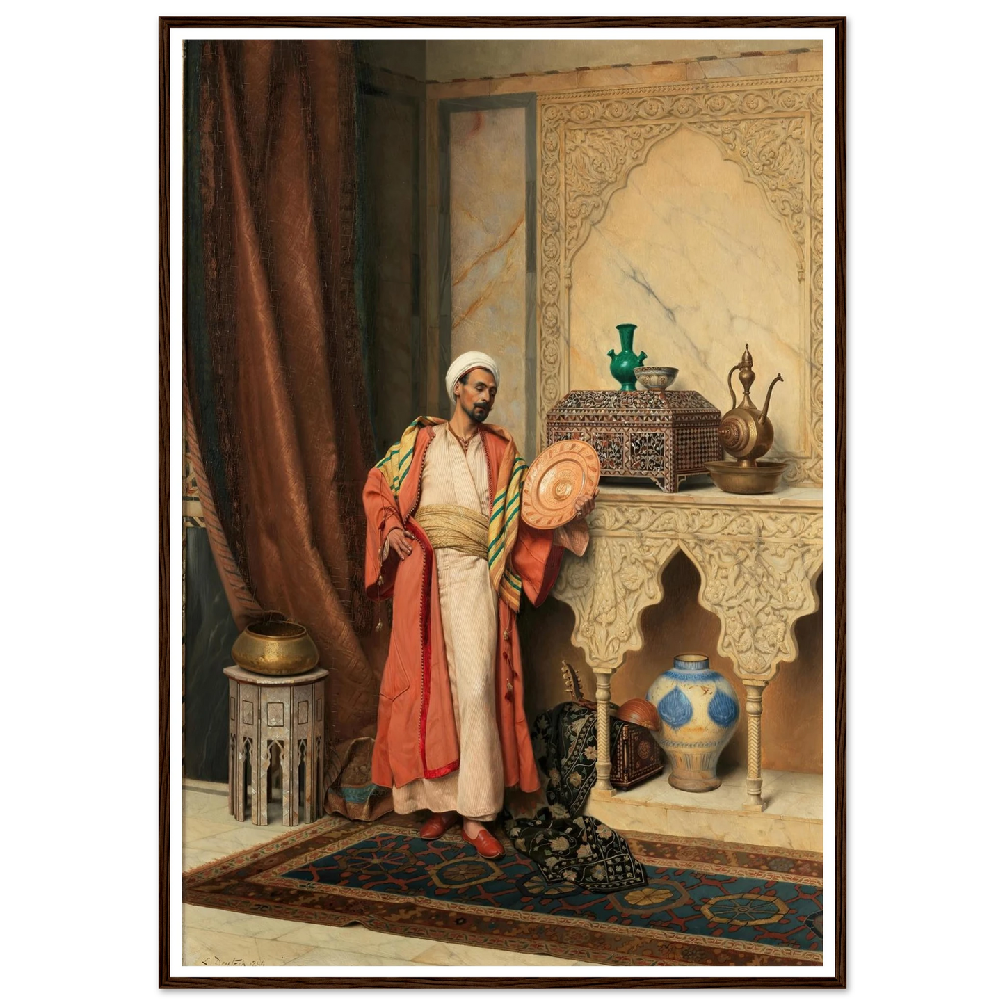 The Connoisseur (1894) Art Print | Ludwig Deutsch-Quipham Collections