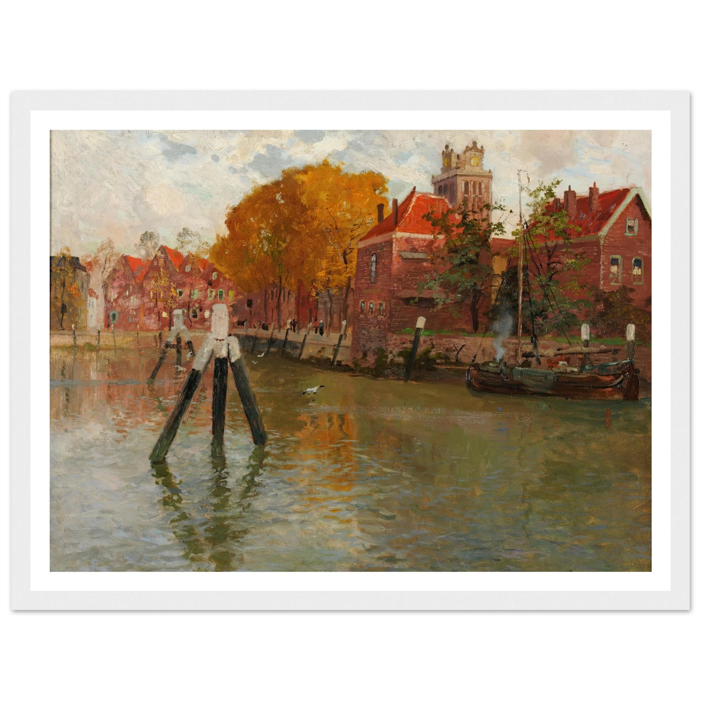 Dordrecht Art Print | Frits Thaulow-Quipham Collections