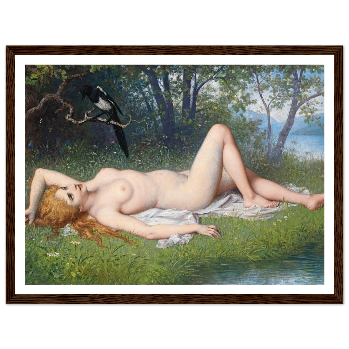 Die Elster Art Print | Carl Schweninger Jr-Quipham Collections