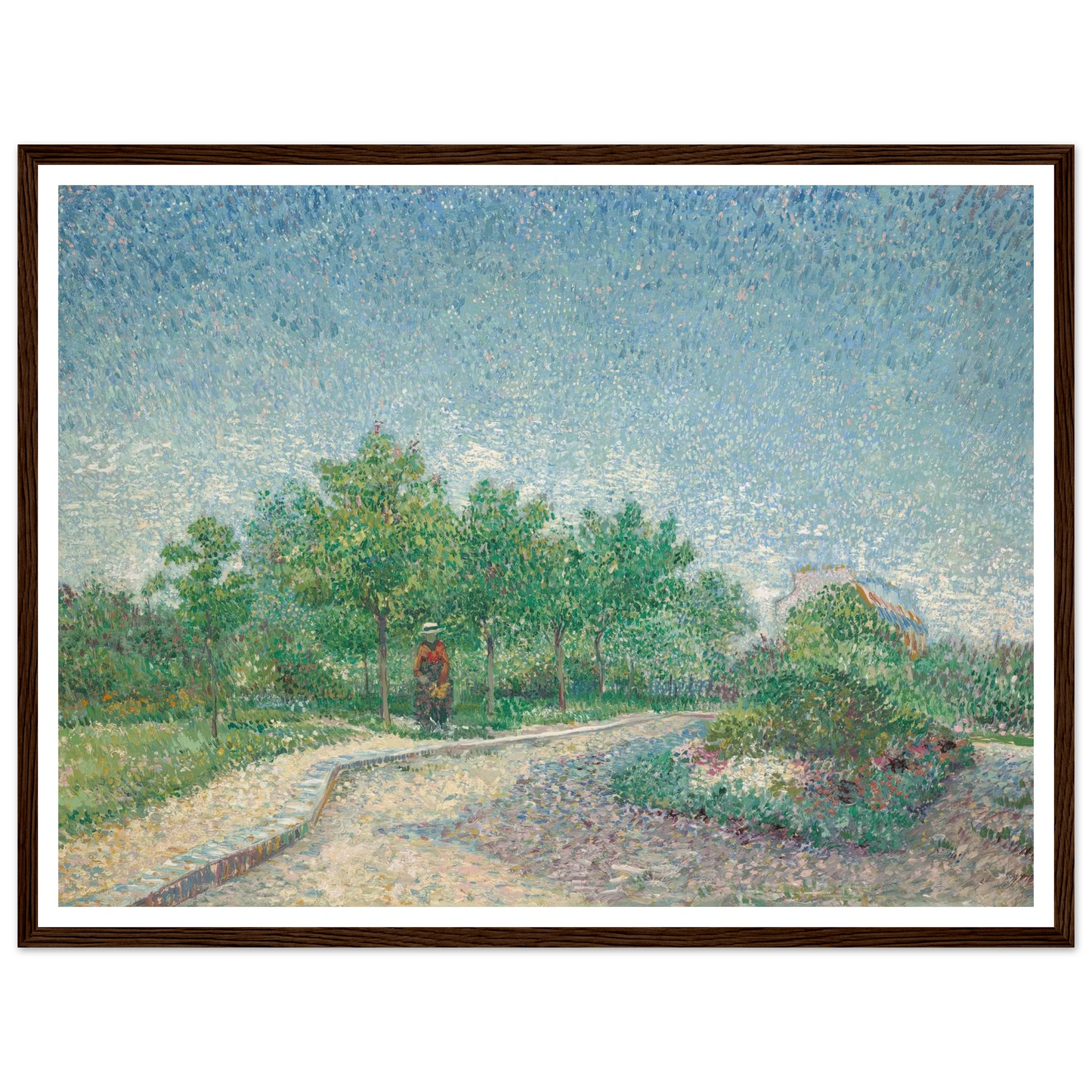 Square Saint-Pierre, Paris (1887) Art Print | Vincent van Gogh-Quipham Collections