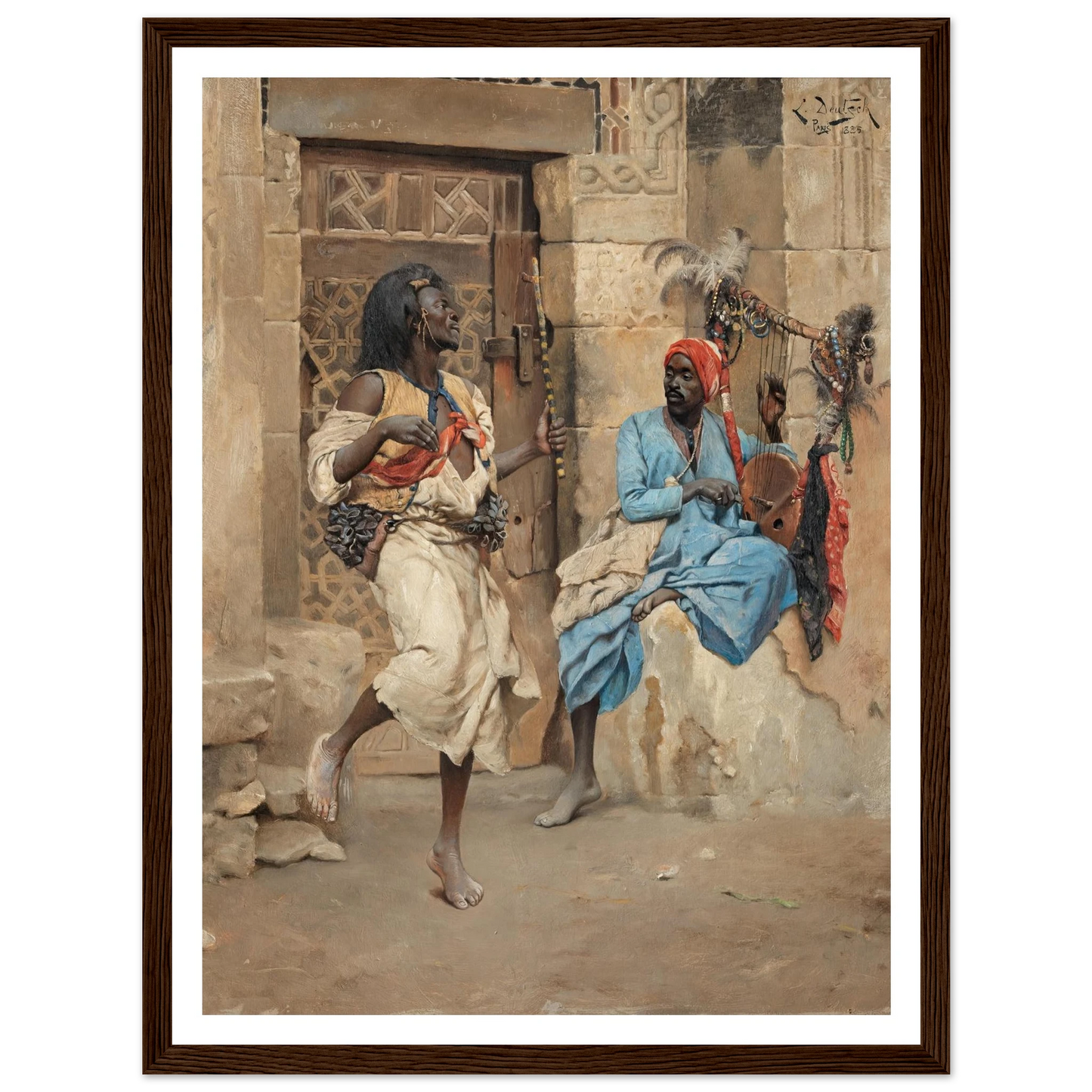 The Performance (1885) Art Print | Ludwig Deutsch-Quipham Collections