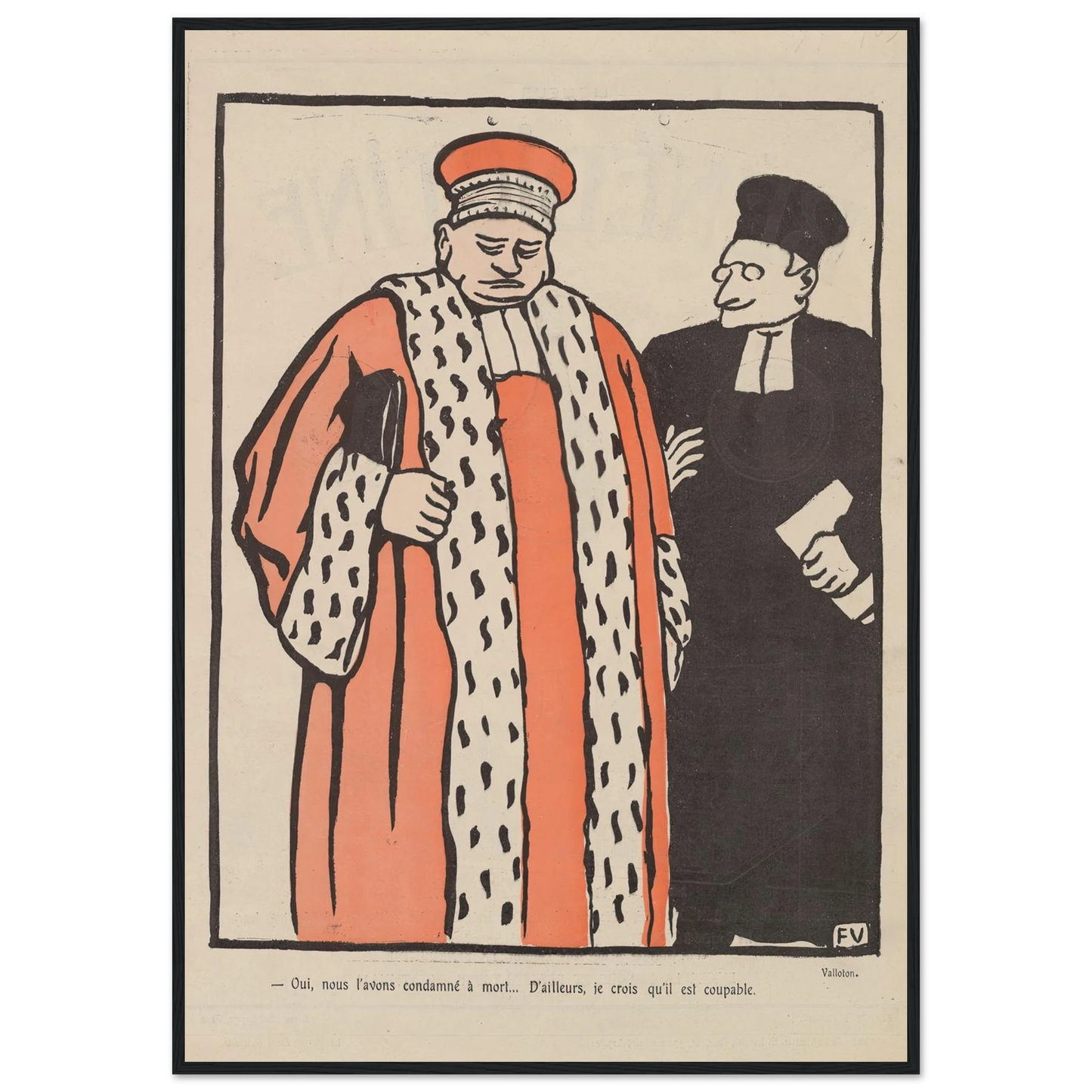 29 septembre 1903 Art Print | Felix Vallotton-Quipham Collections