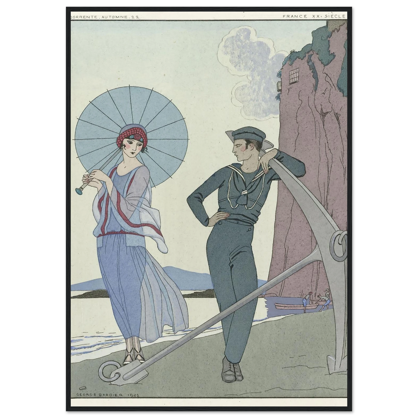Joie de vivre; Falbalas et Fanfreluches (1923) Art Print | George Barbier-Quipham Collections