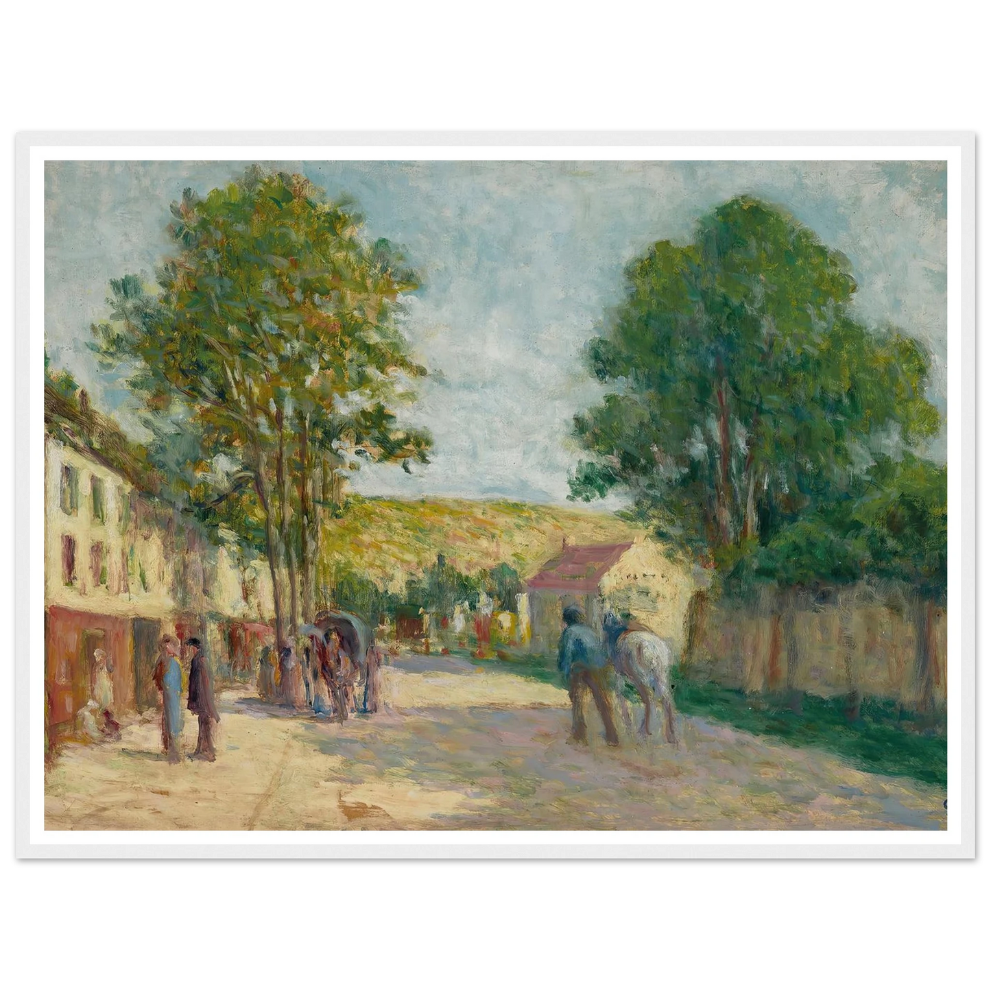 Environs de Paris Art Print | Maximilien Luce-Quipham Collections