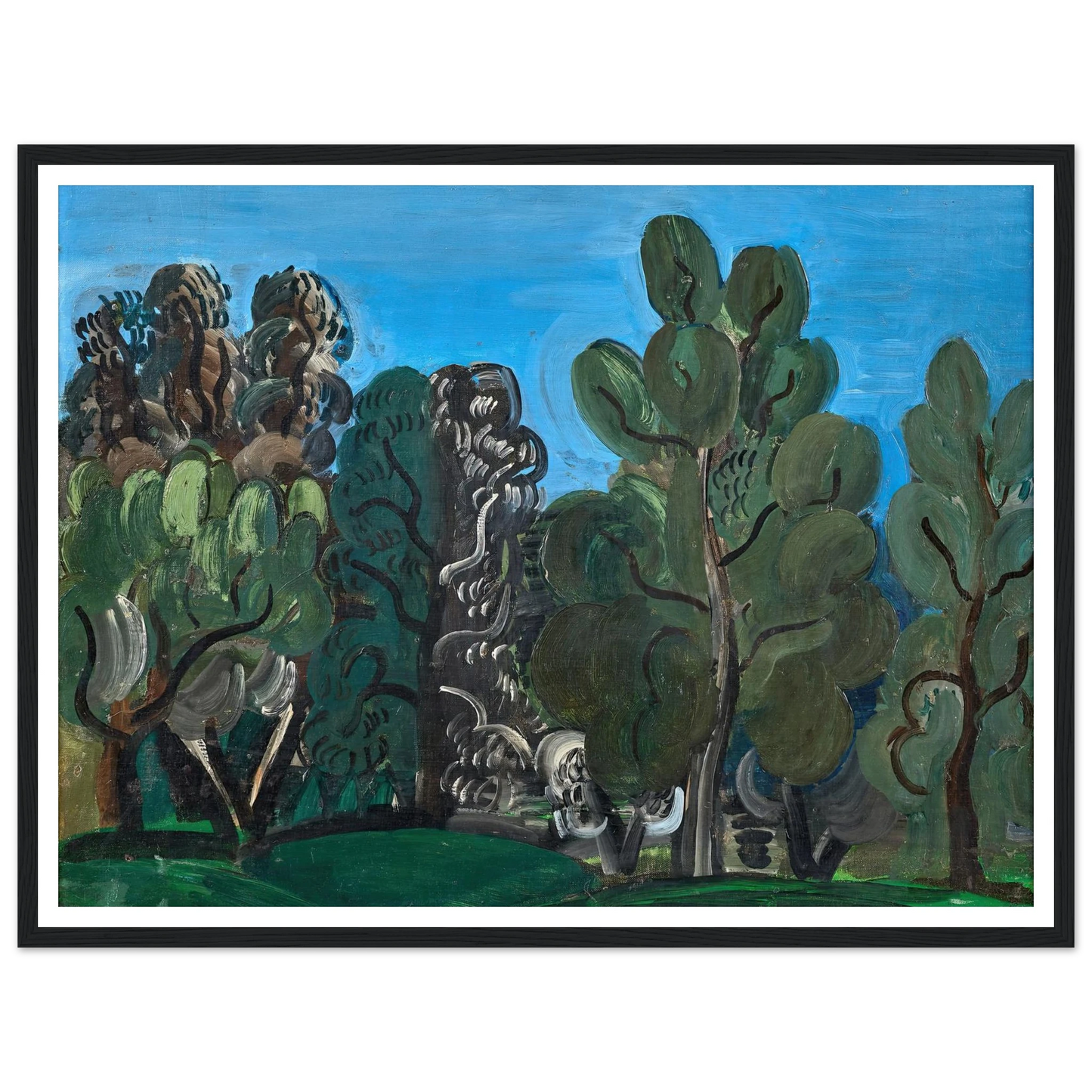 Eze (1926) Art Print | Raoul Dufy-Quipham Collections