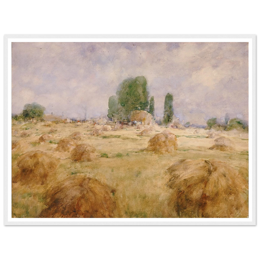 Field Of Wheat Shock Art Print | William Henry Holmes-Quipham Collections