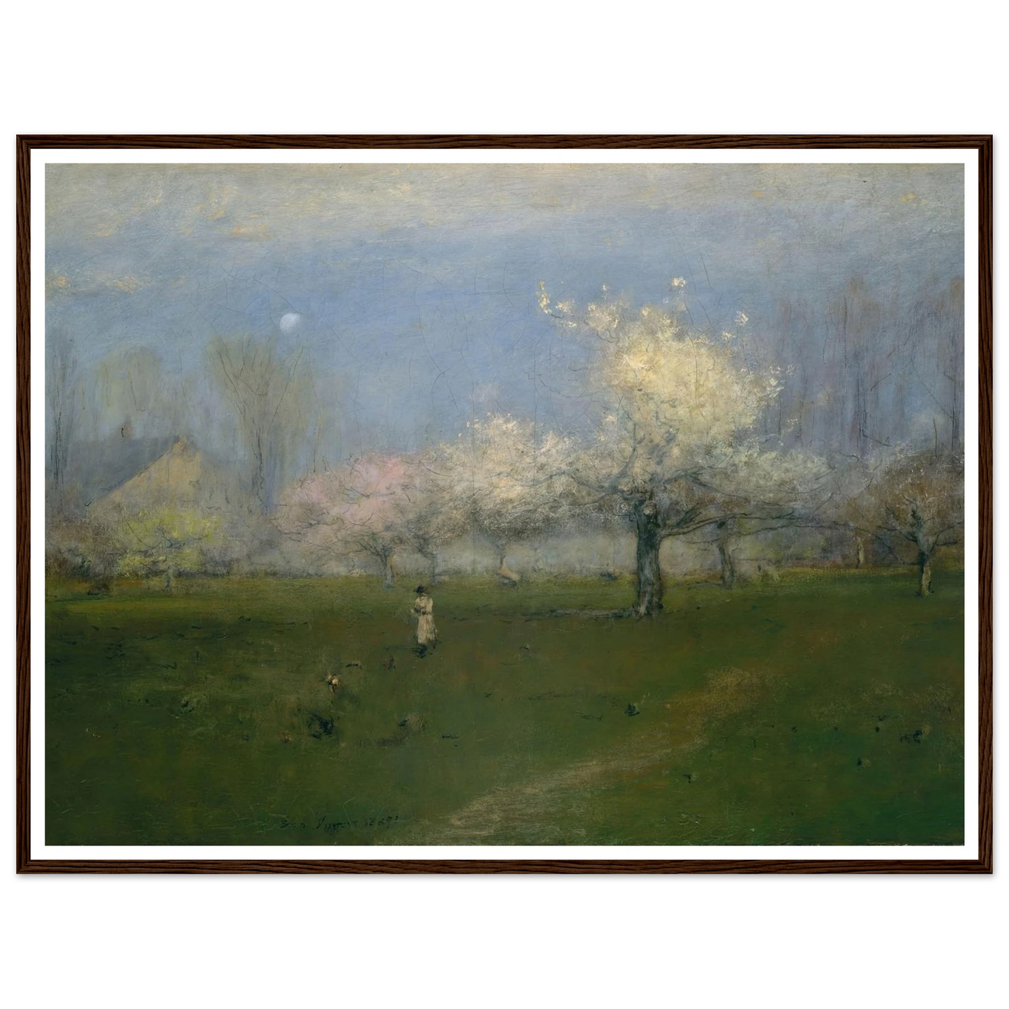 Spring Blossoms, Montclair, New Jersey (ca. 1891) Art Print | George Inness-Quipham Collections
