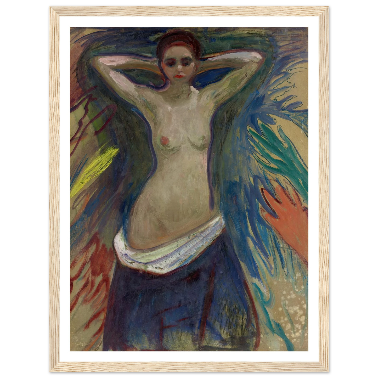 The Hands (1893–94) Art Print | Edvard Munch-Quipham Collections