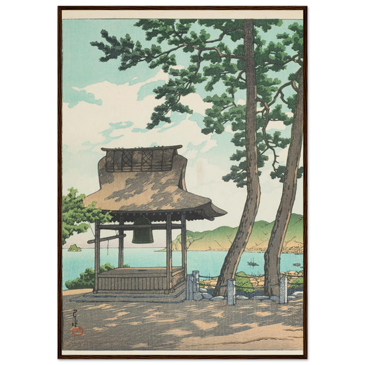 Izu Ito Shugetsuin (Shugetsu Temple in Ito, Izu) (1933) Art Print | Kawase Hasui-Quipham Collections