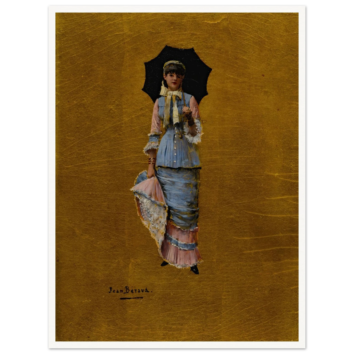Jeune femme a l’ombrelle Art Print | Jean Beraud-Quipham Collections