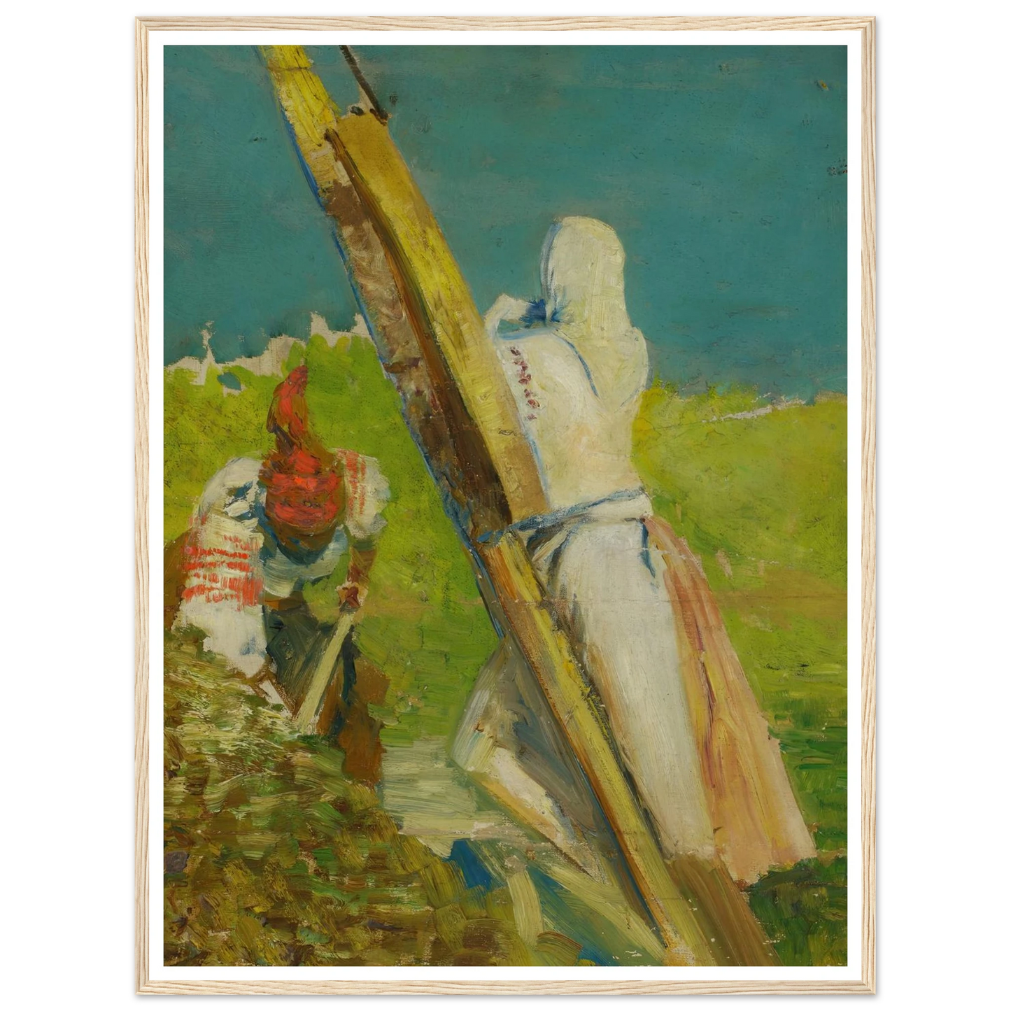 At the shadoof Art Print | Jacek Malczewski-Quipham Collections