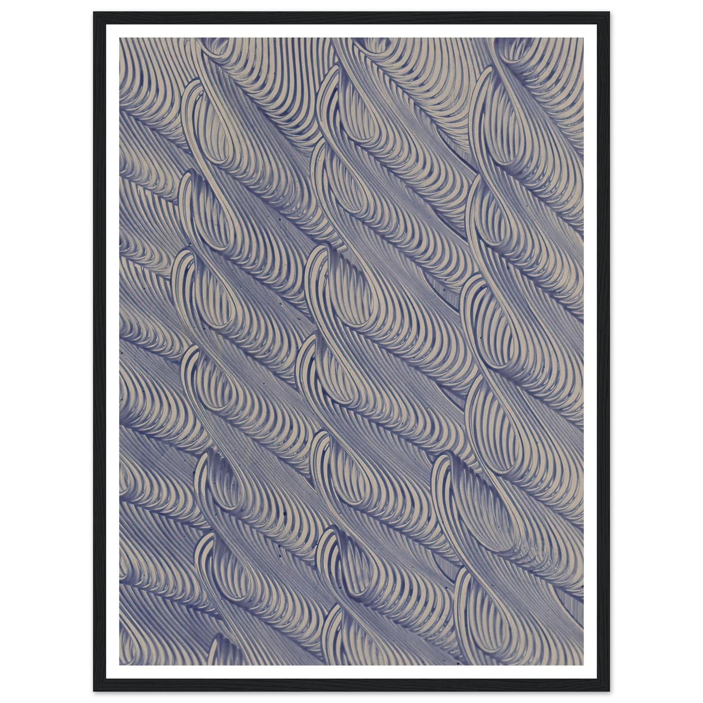 Kleisterpapier mit Verdrängungsdekor (Linienbündel) (1890) Art Print | Anker Kyster-Quipham Collections
