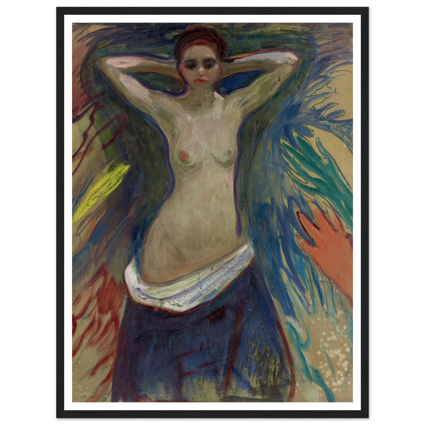 The Hands (1893–94) Art Print | Edvard Munch-Quipham Collections