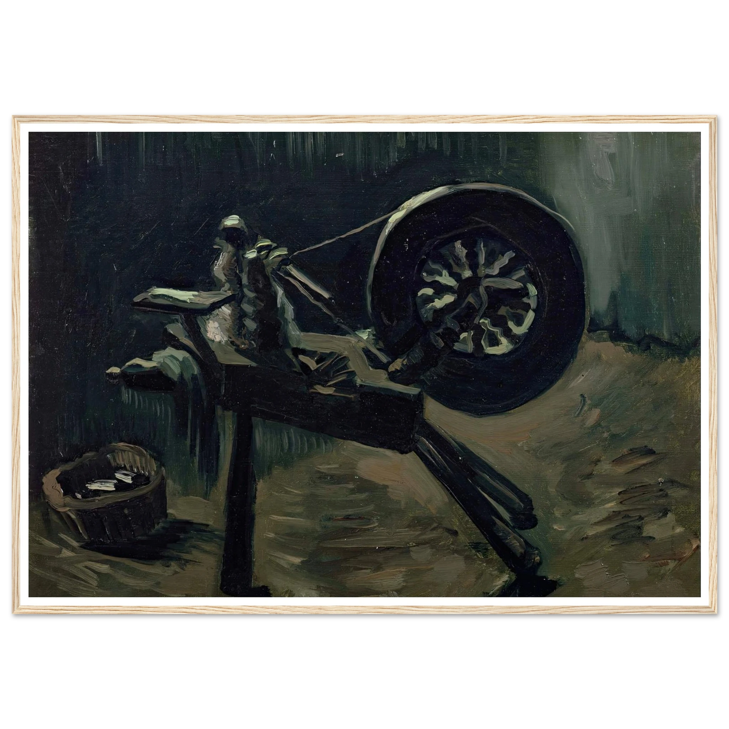 Bobbin winder (1885) Art Print | Vincent van Gogh-Quipham Collections