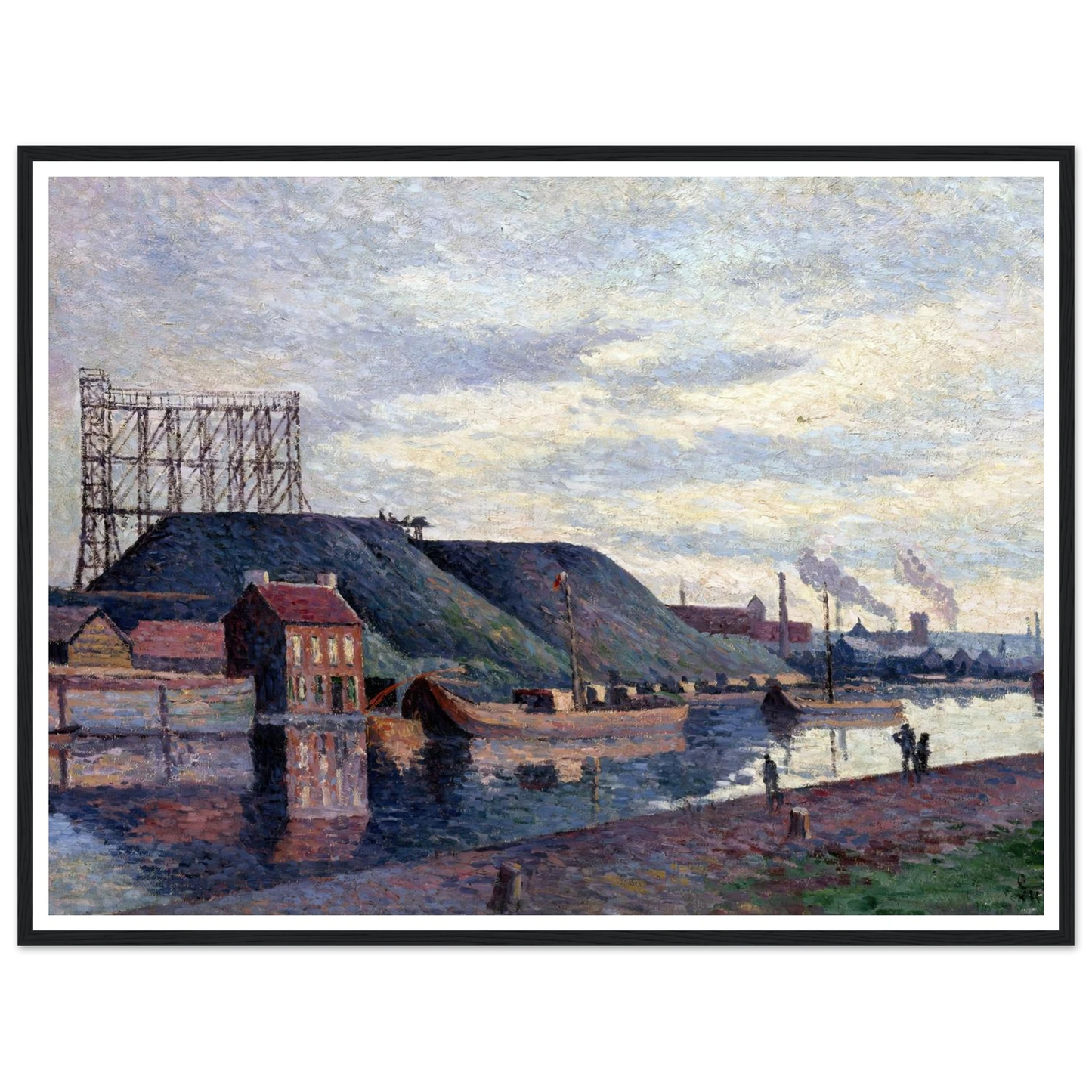 Les terrils de Sacré Madame (1897) Art Print | Maximilien Luce-Quipham Collections