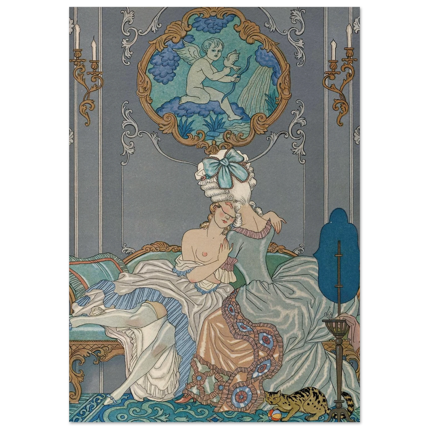 Liaisons dangereuses (1934) Art Print | George Barbier-Quipham Collections