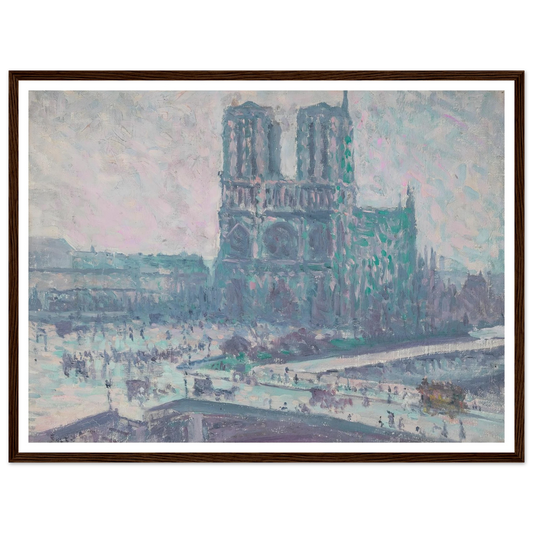 Notre Dame de Paris (1899) Art Print | Maximilien Luce-Quipham Collections