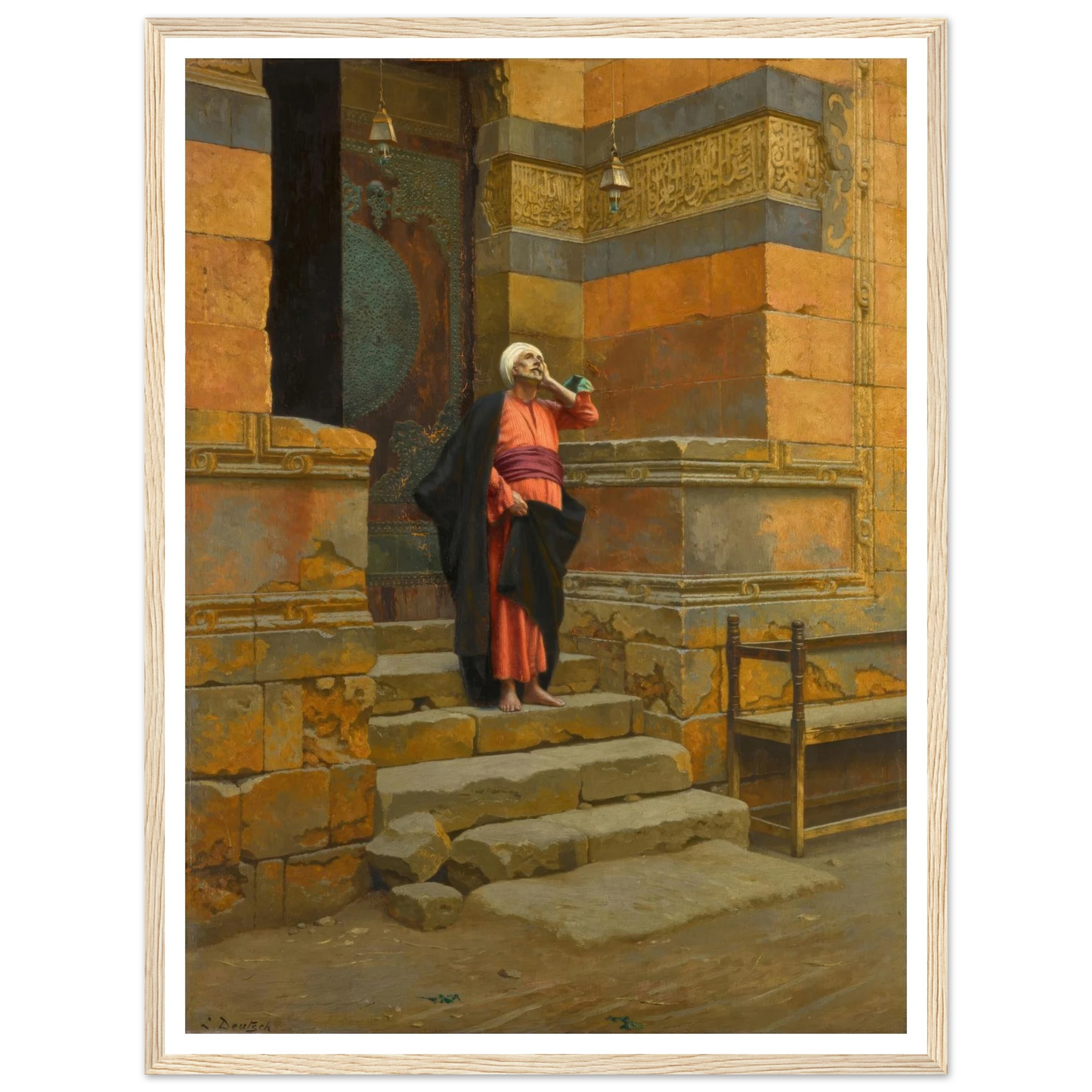 Before the Mosque Art Print | Ludwig Deutsch-Quipham Collections