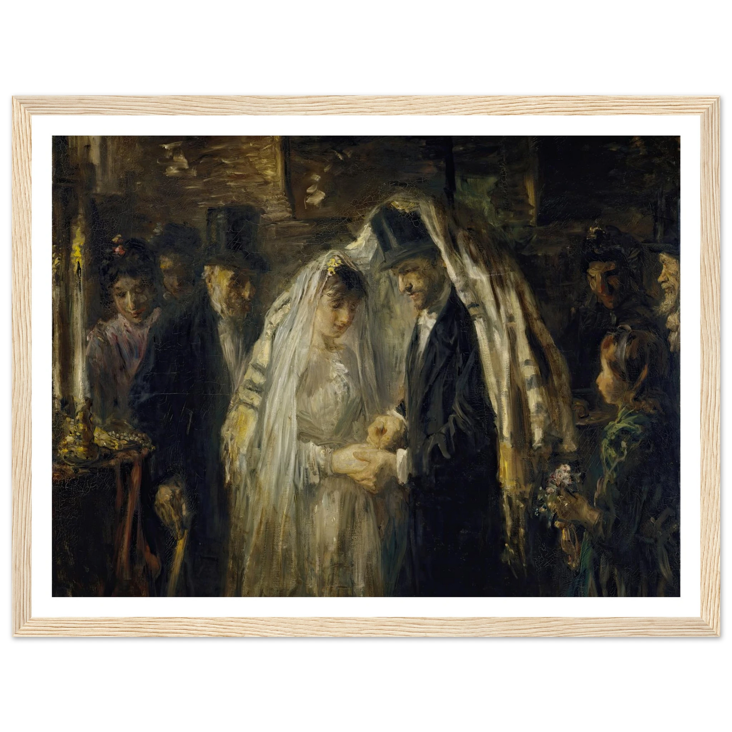 Jewish Wedding (1903) Art Print | Jozef Israels-Quipham Collections