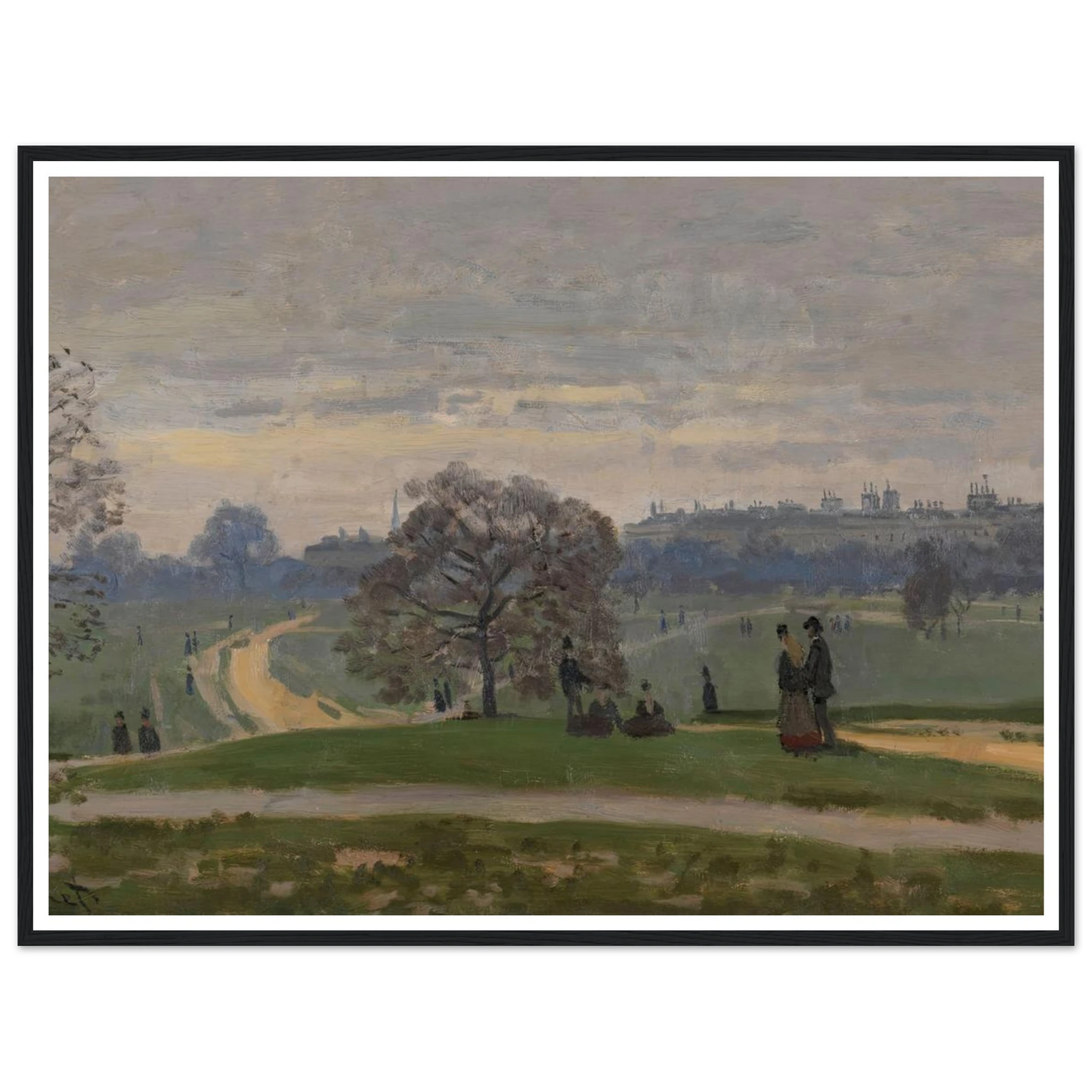 Hyde Park, London (circa 1871) Art Print | Claude Monet-Quipham Collections