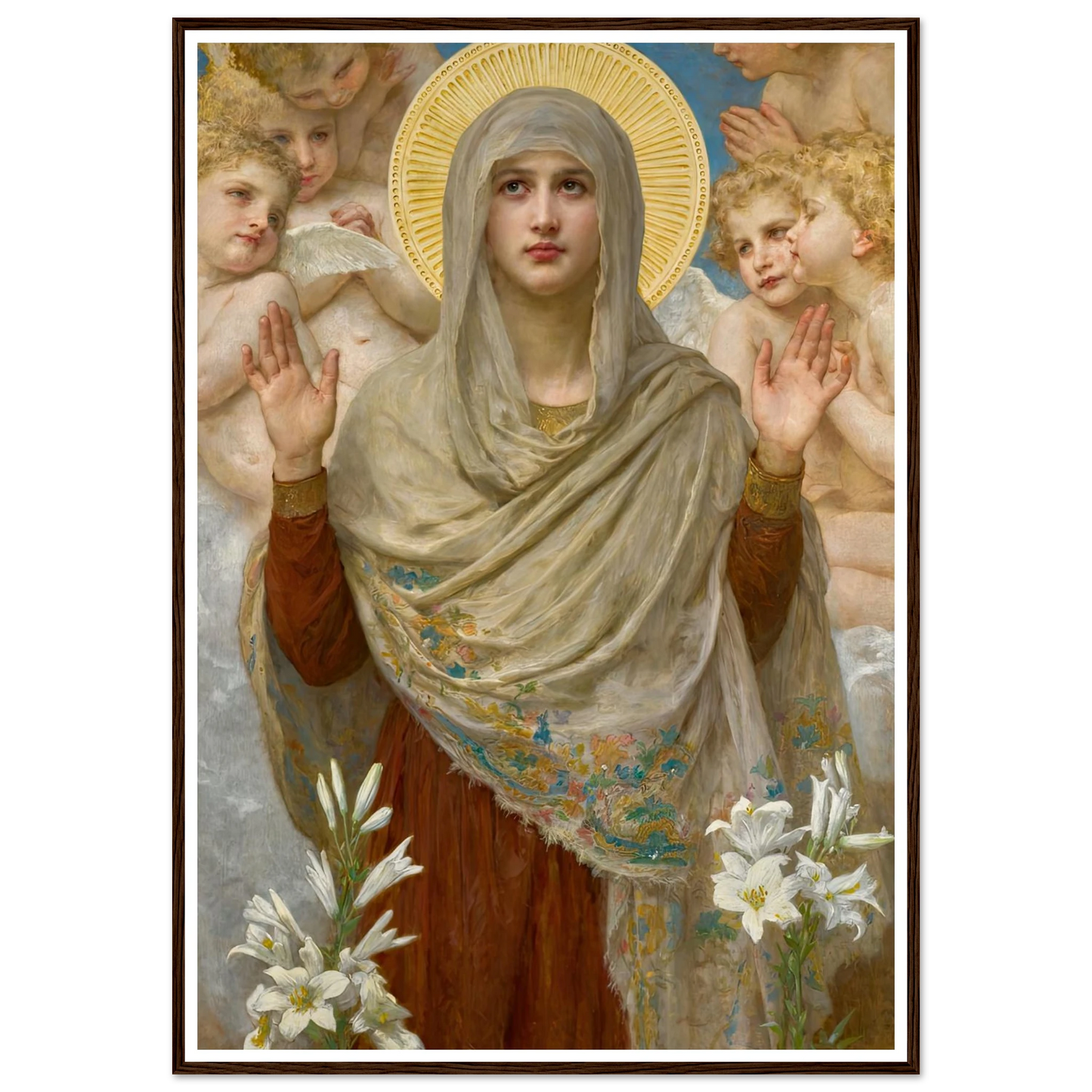Ora Pro Nobis (1903) Art Print | William Bouguereau-Quipham Collections