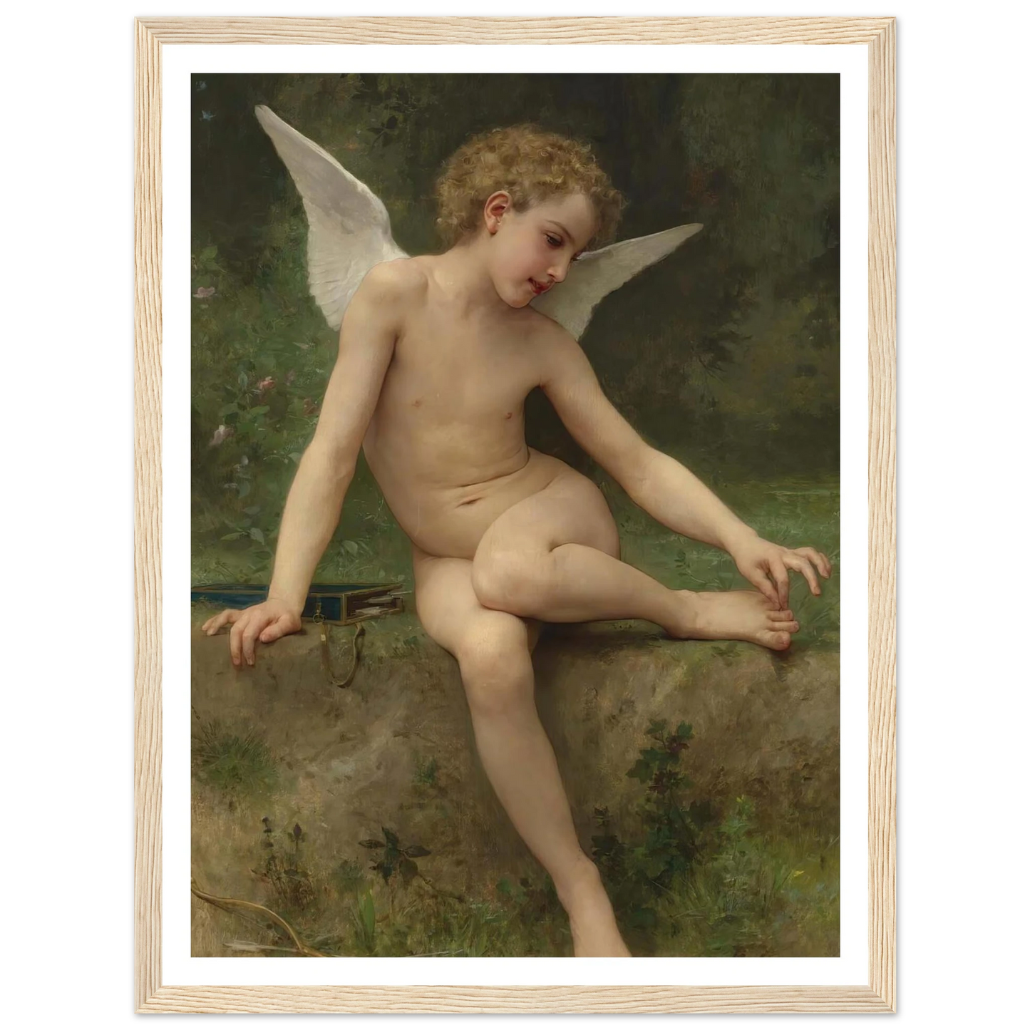 L’amour À L’épine (1894) Art Print | William Bouguereau-Quipham Collections