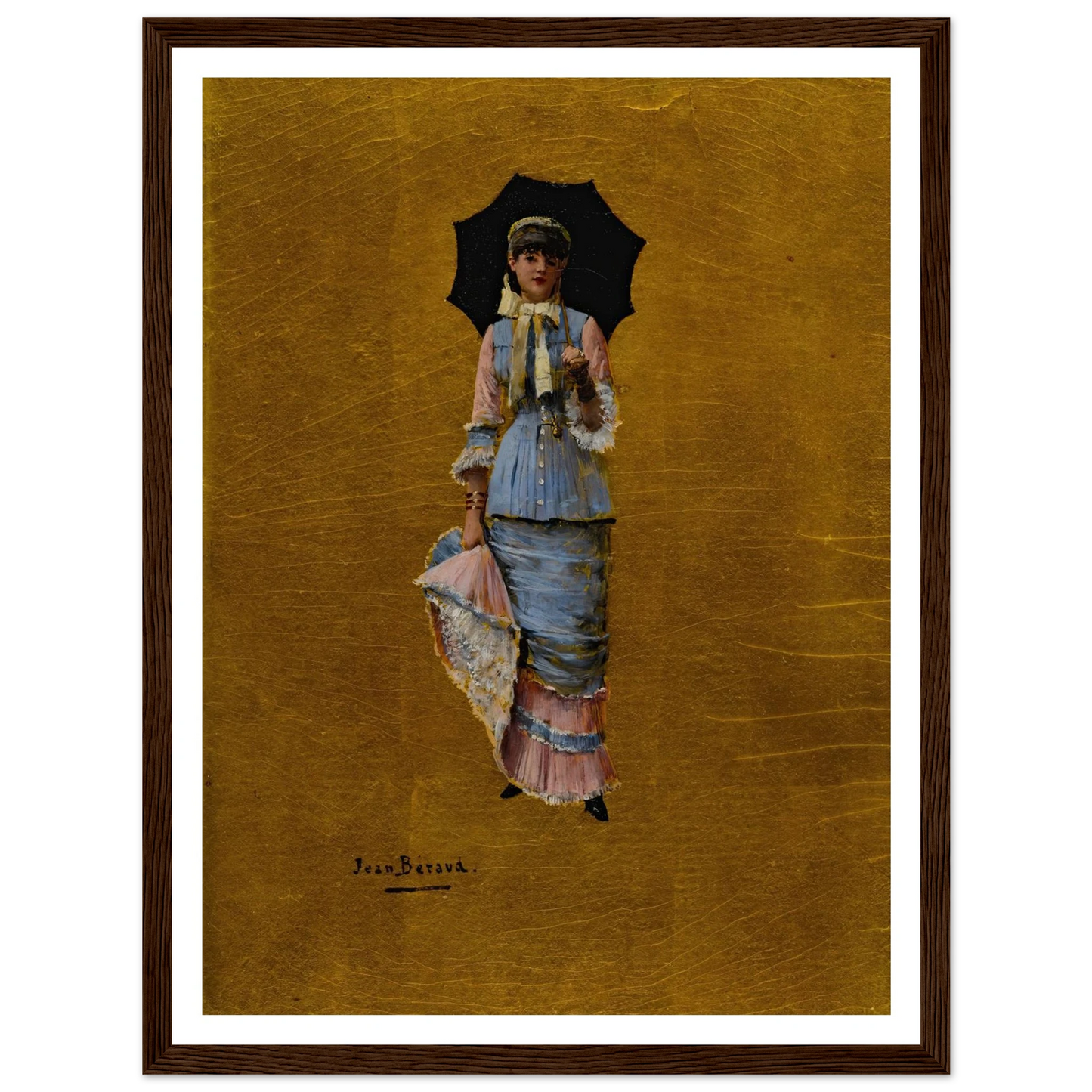 Jeune femme a l’ombrelle Art Print | Jean Beraud-Quipham Collections