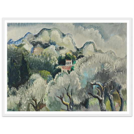 Landschaft vor Sturm (1938) Art Print | Paul Kleinschmidt-Quipham Collections