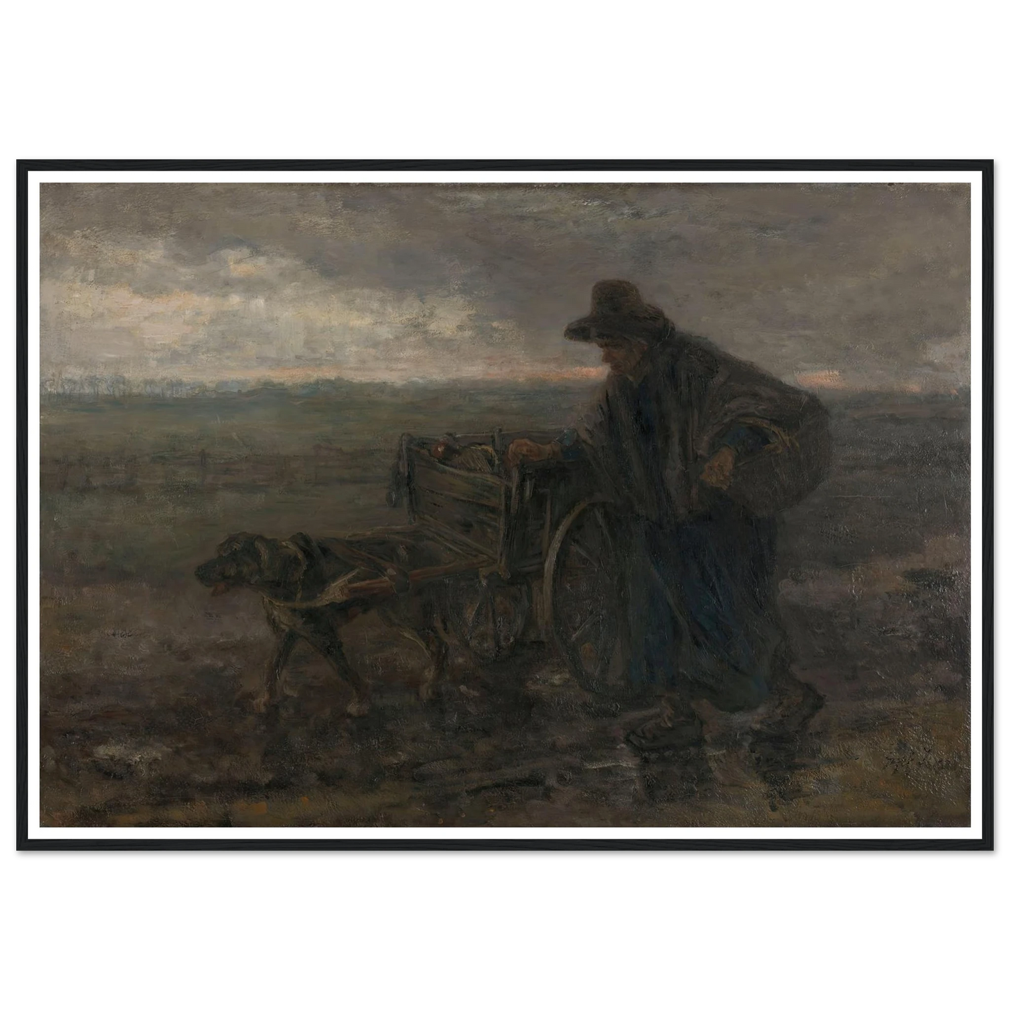On Country Roads and Fields (1892) Art Print | Jozef Israels-Quipham Collections